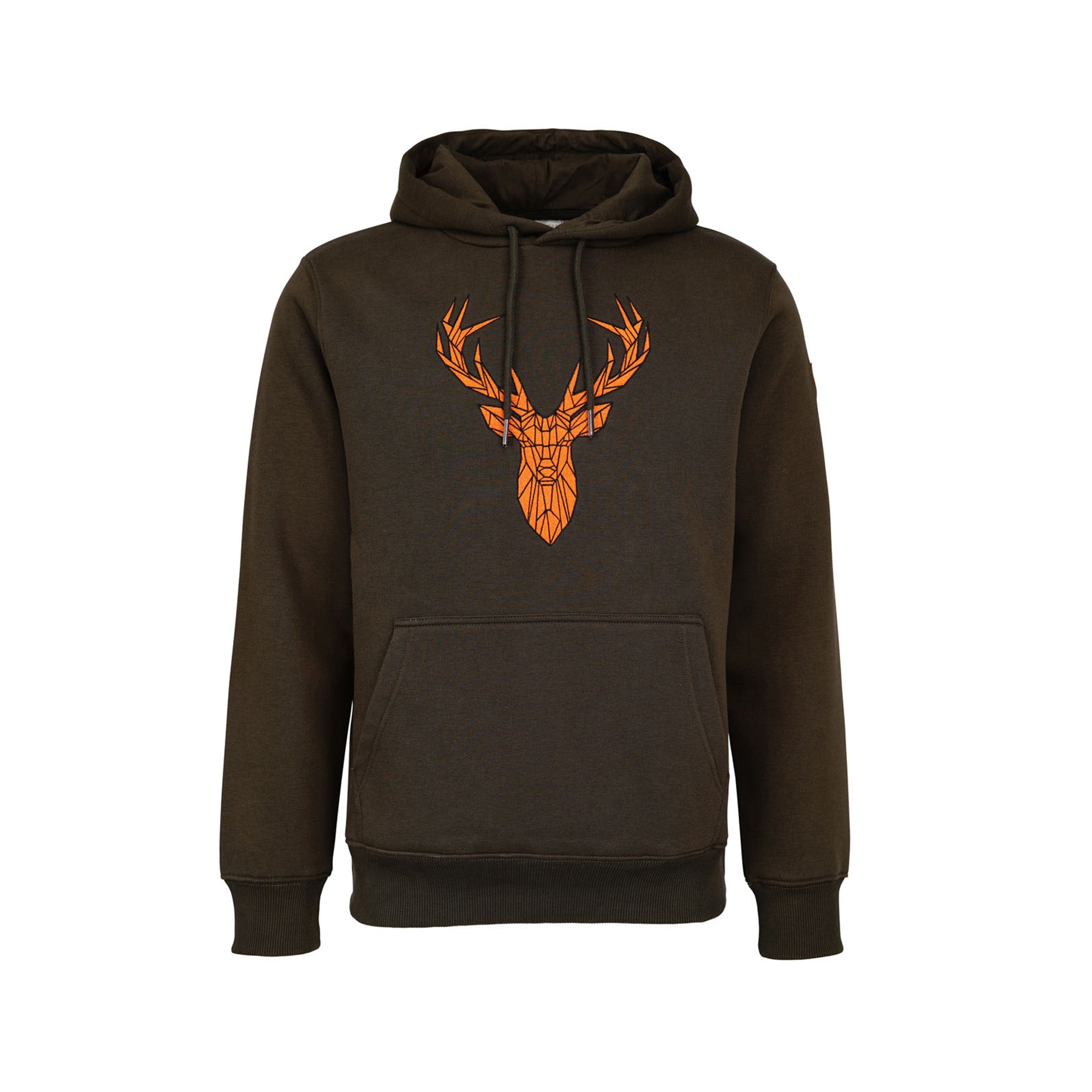 HUNTING HOODIE "HIRSCH" orange