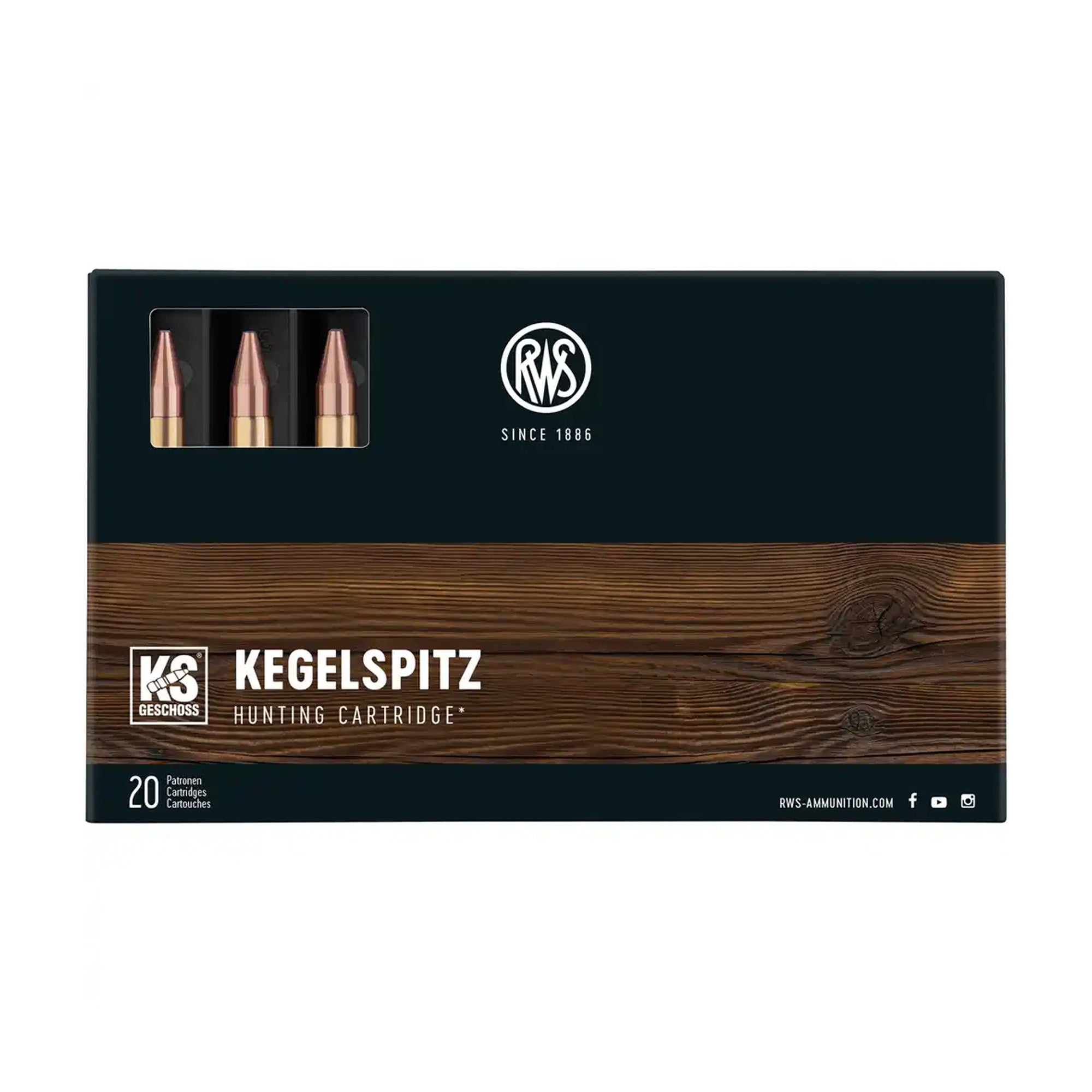 .270 Win. Kegelspitz 9,7g/150grs. Kugelpatronen
