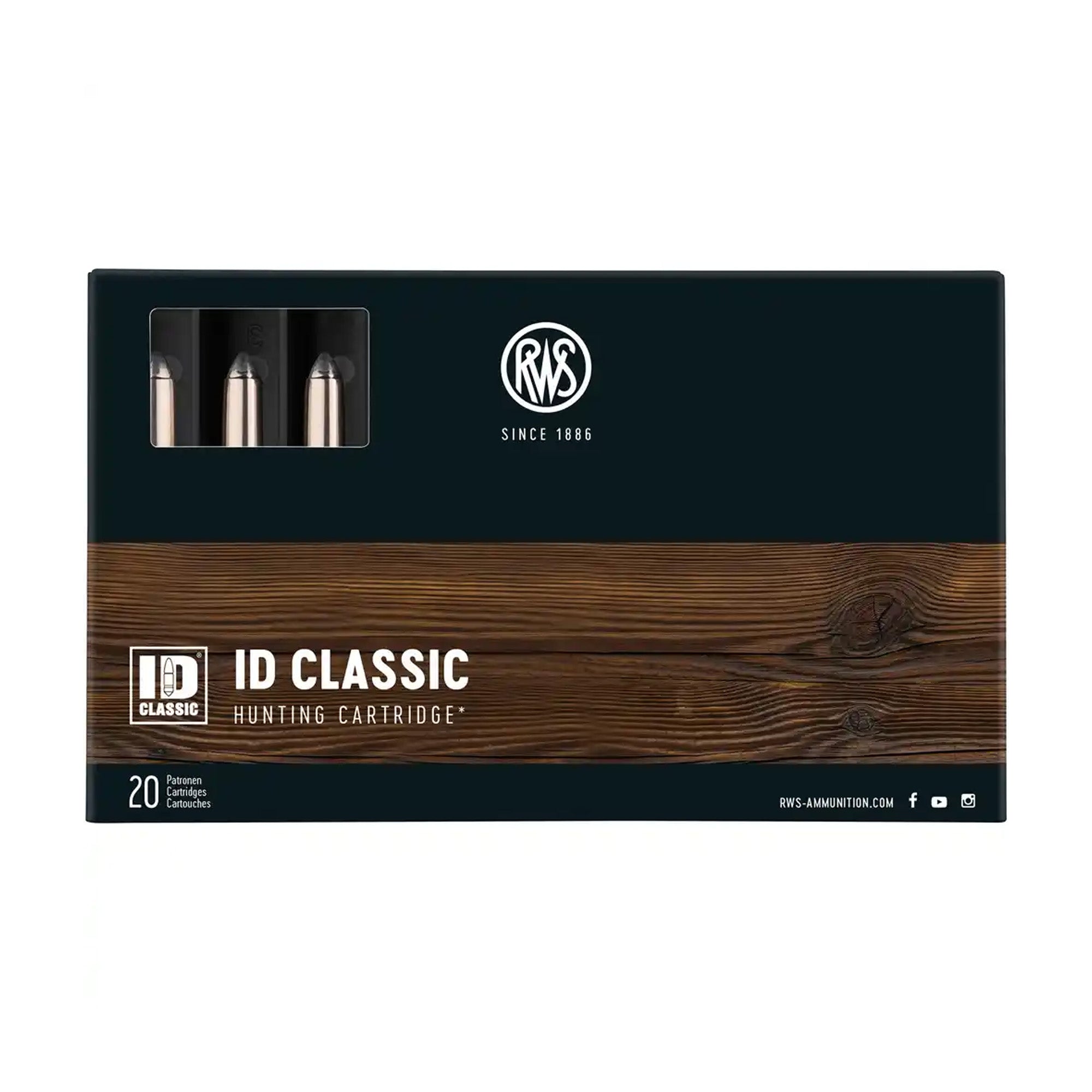 7x57 R ID Classic 11,5g/177grs. Kugelpatronen