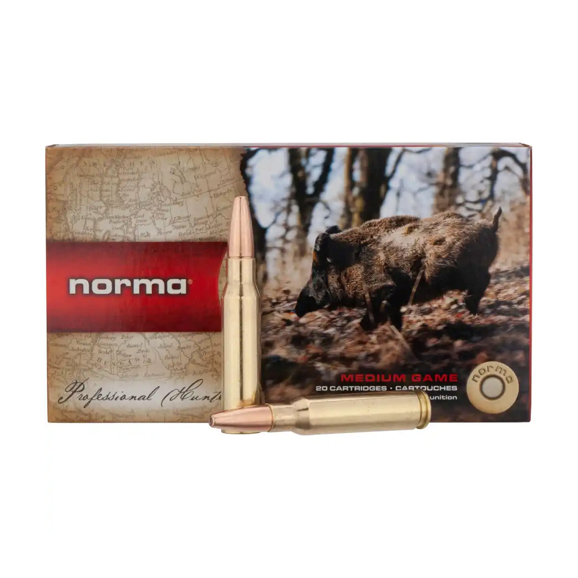 .308 Win. Vulkan 11,7g/180grs. Kugelpatronen