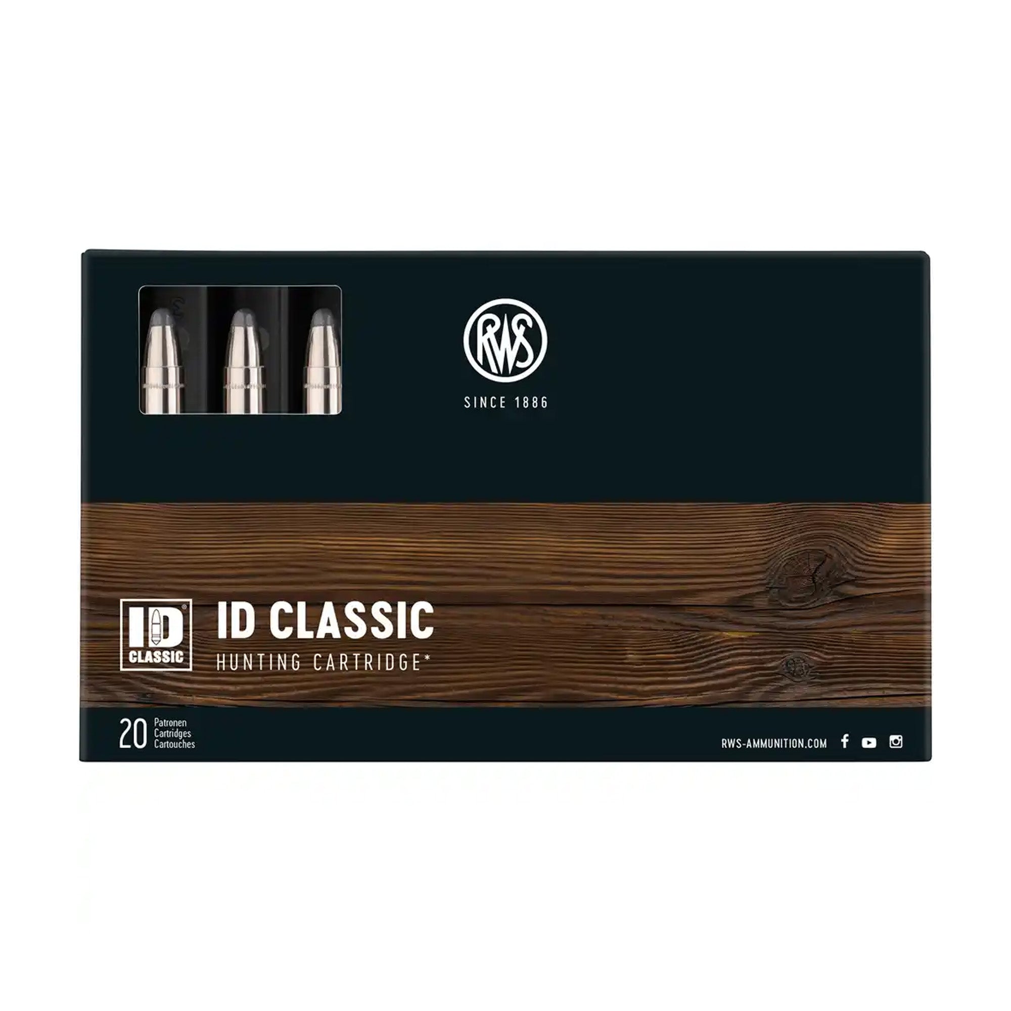 8x57 IS ID Classic 12,8g/198grs. Kugelpatronen