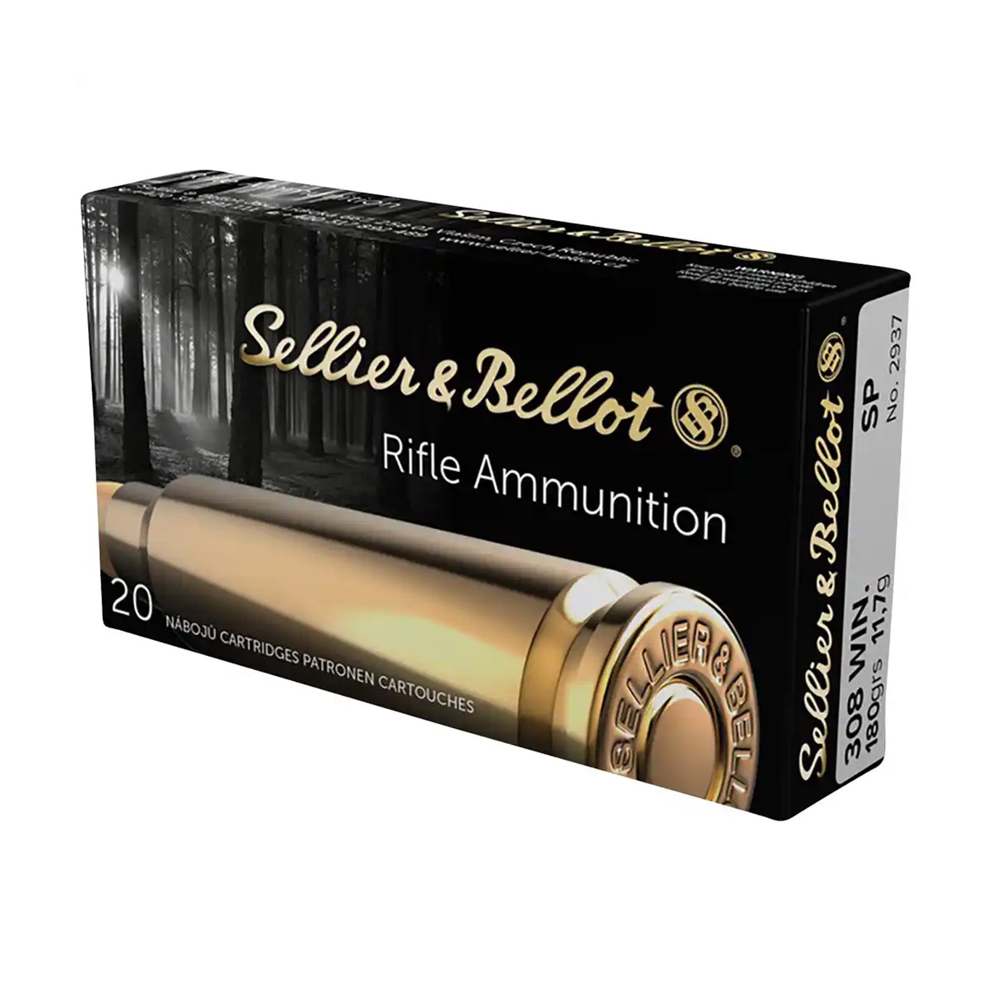 .308 Win. Teilmantel 11,7g/180grs. Kugelpatronen