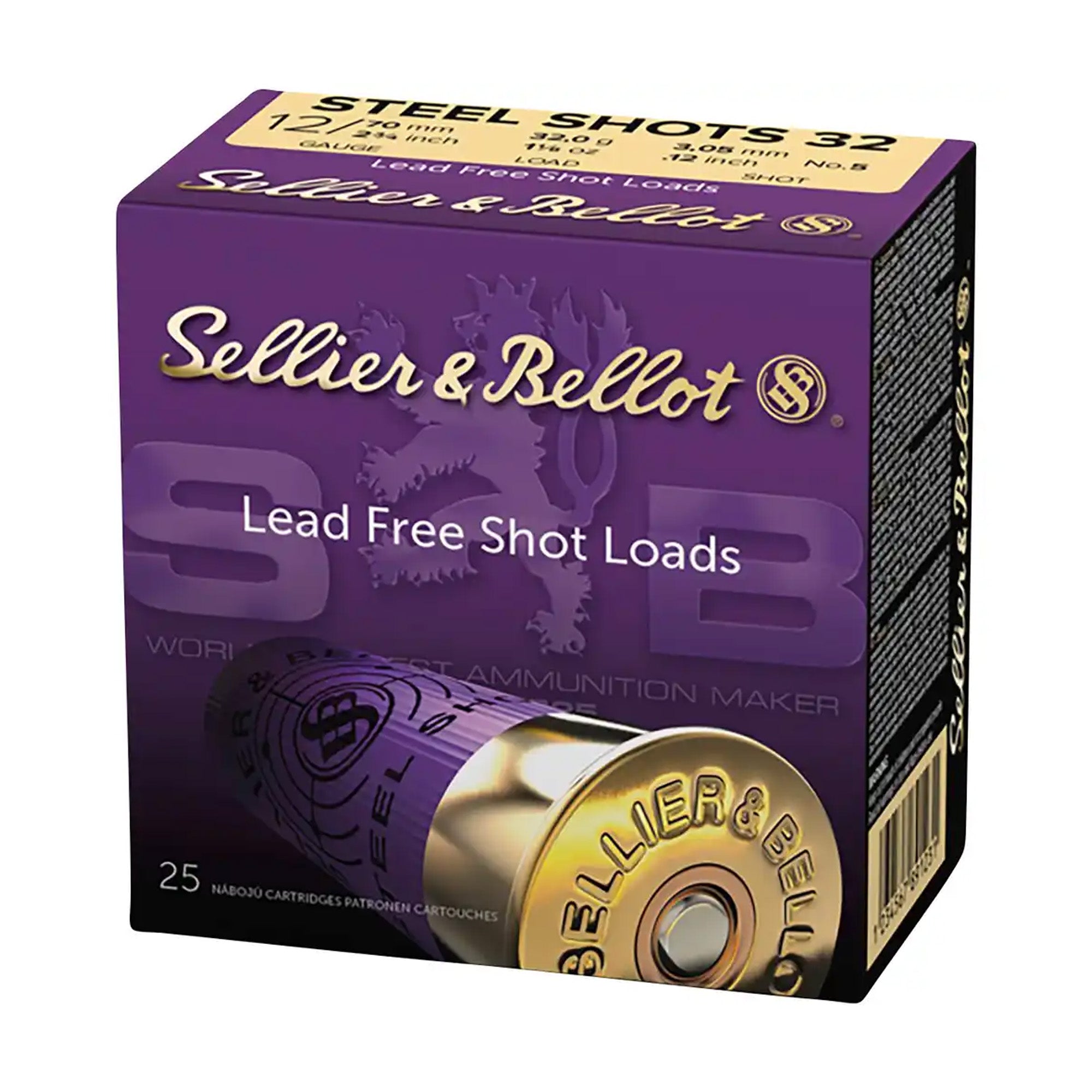 12/70 Jagd Steel 3,0mm 32g Schrotpatronen