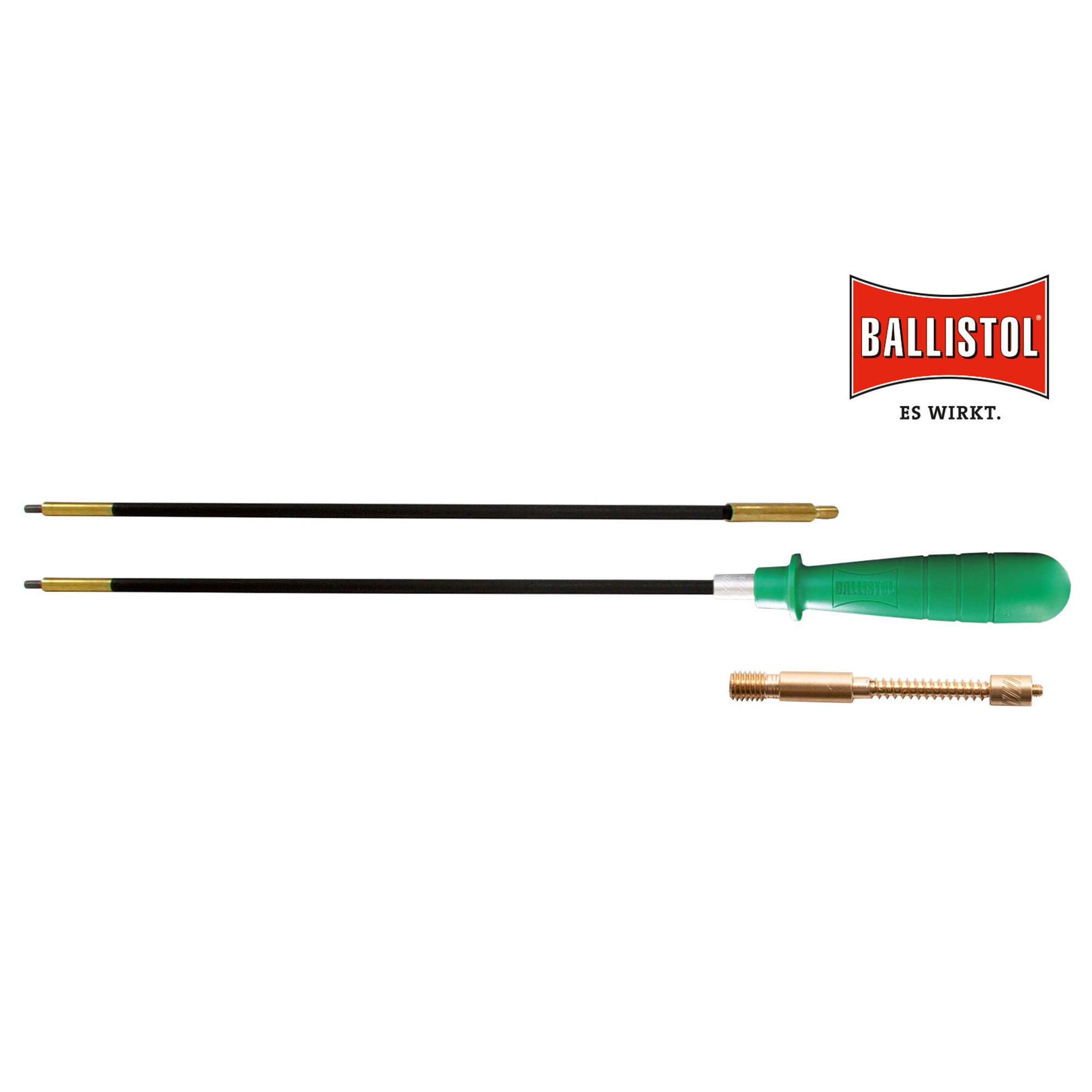 Carbon-Putzstab kurz - Set