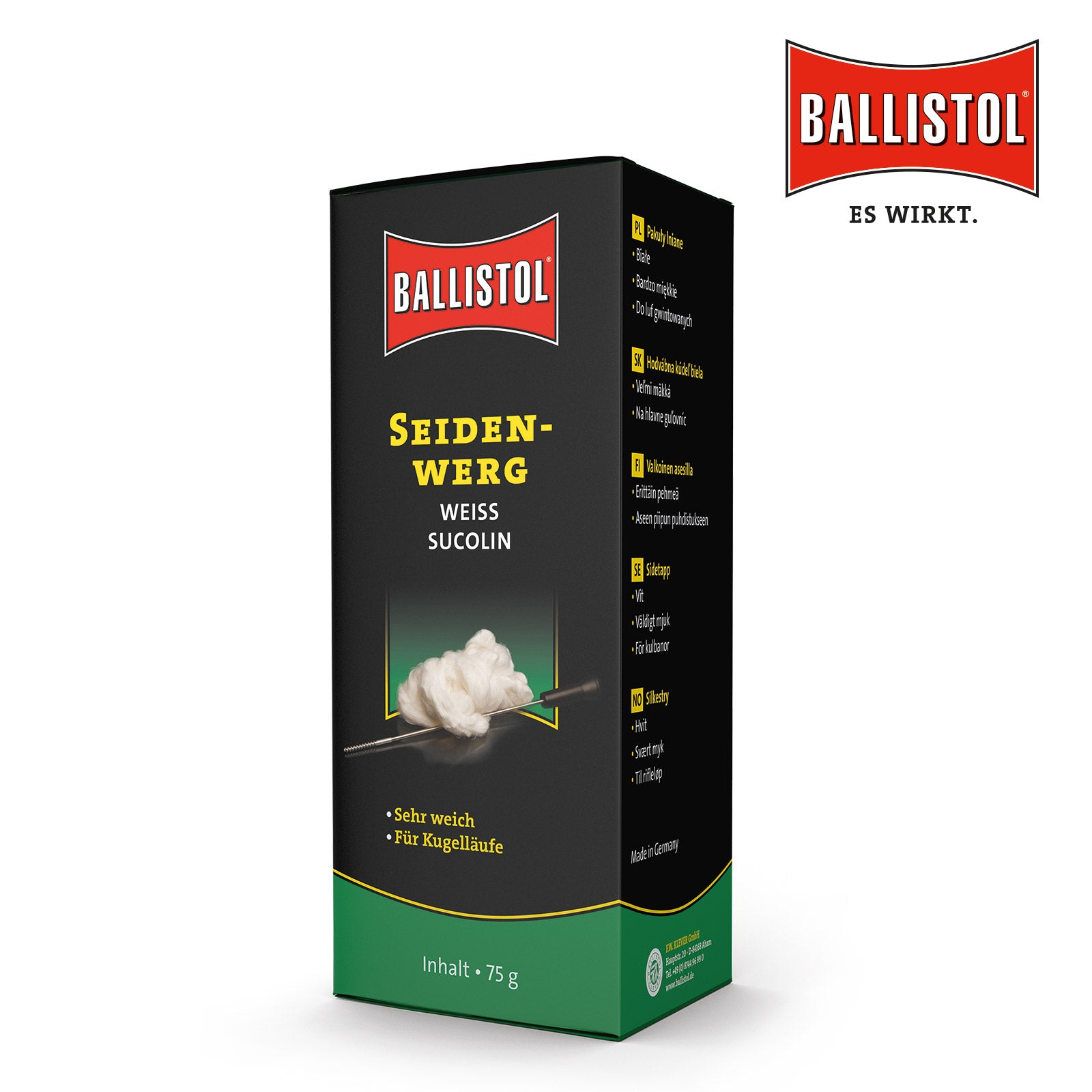 Ballistol SUCOLIN Waffenwerg Seide