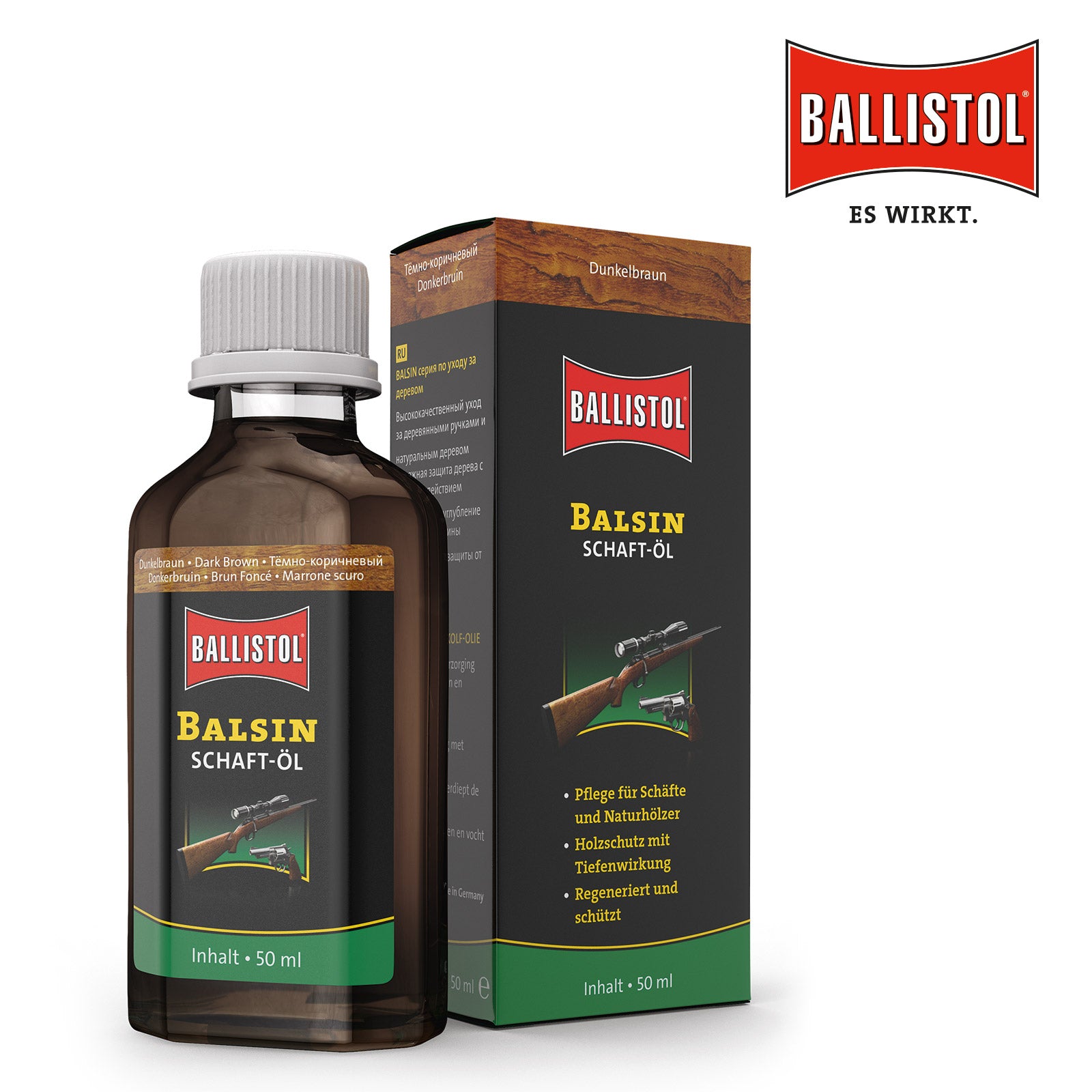 ?BALSIN Schaftöl rotbraun