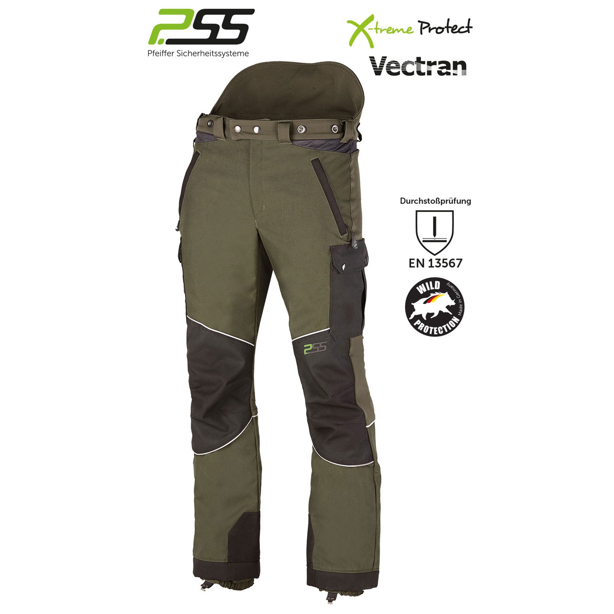 X-treme Protect Sauenschutzhose grün