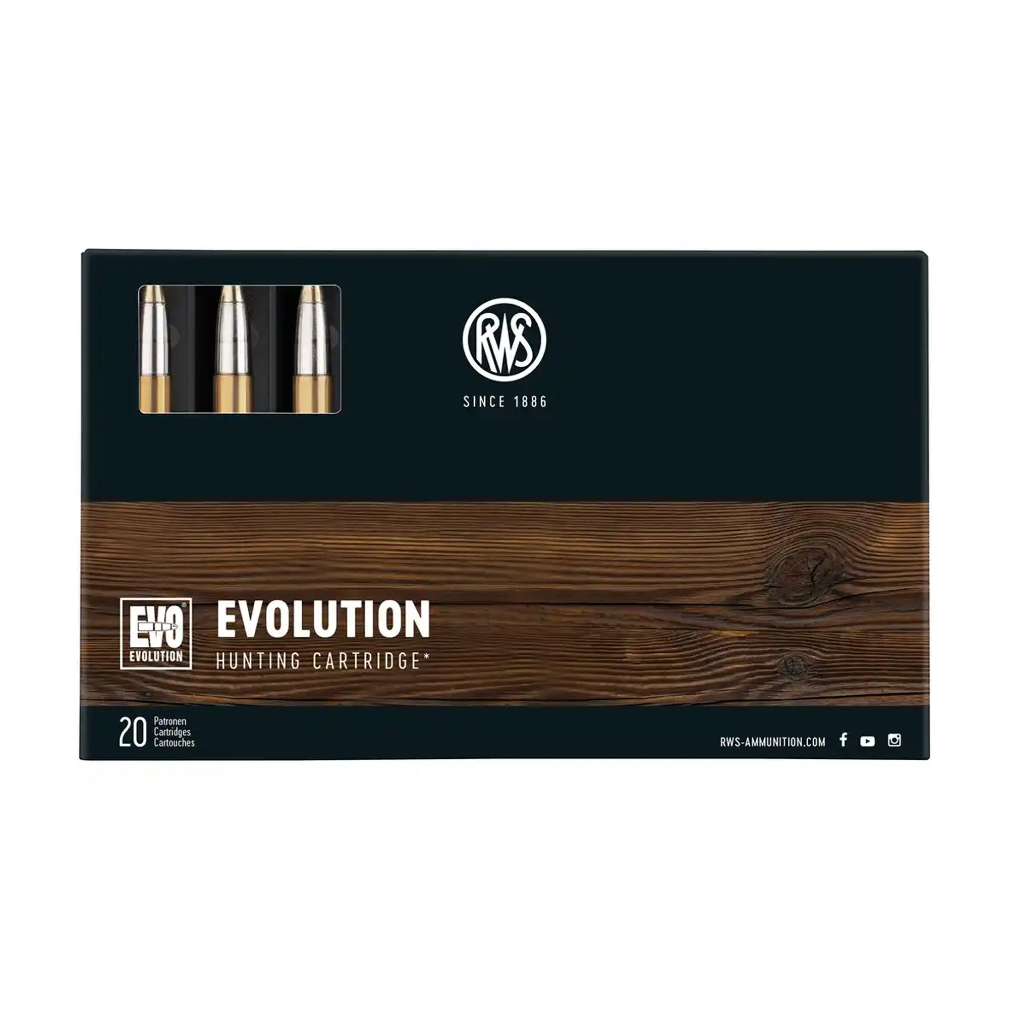 .270 Win. Evolution 10,0g/154grs. Kugelpatronen