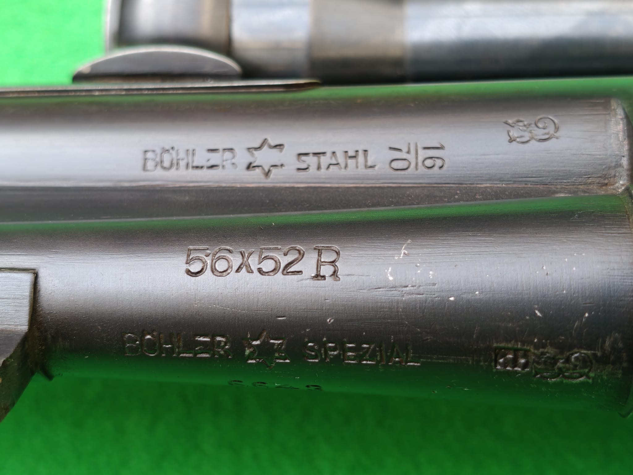 Bockbüchsflinte 5,6x52R & 16/70 mit Handspannung