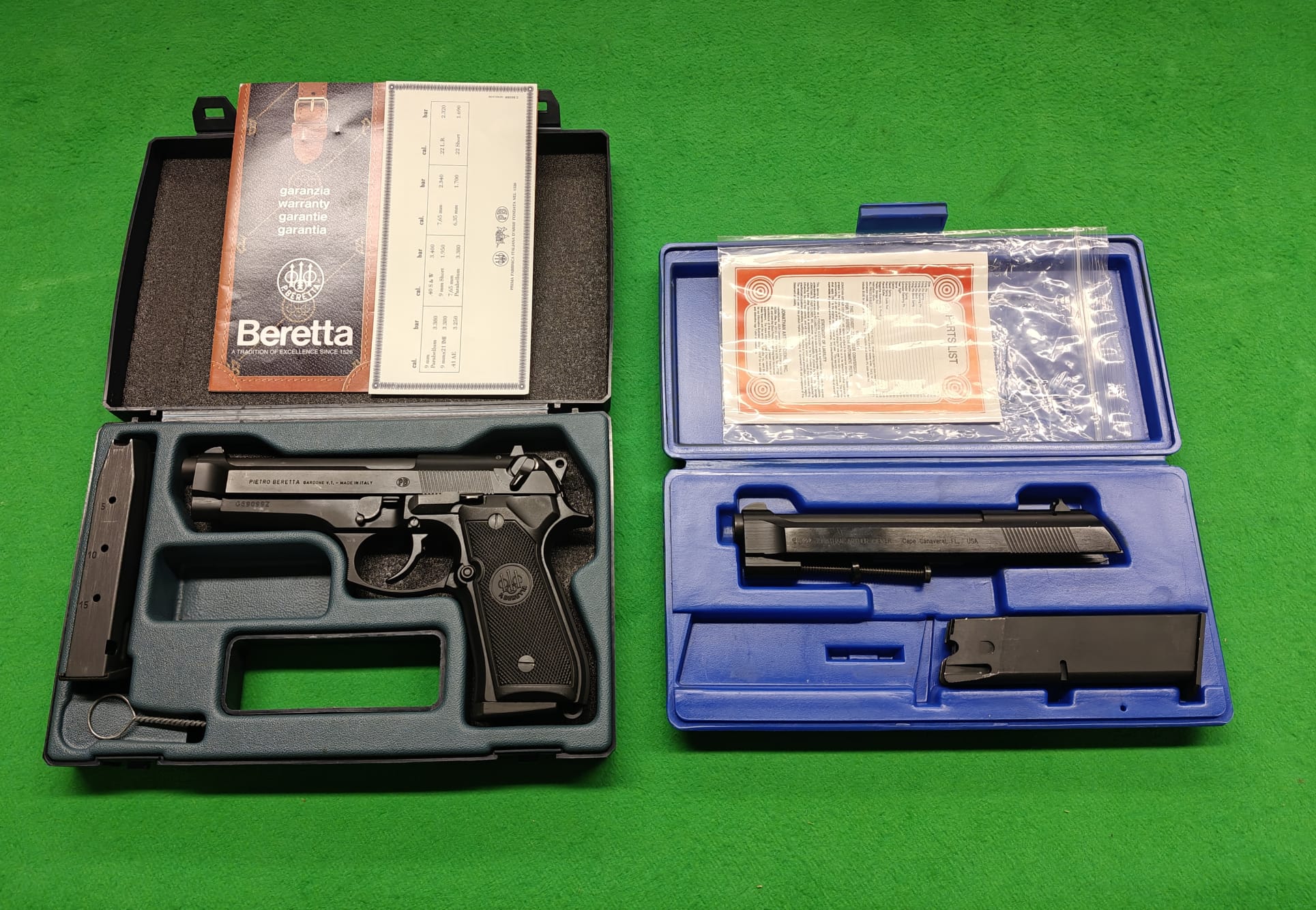 Beretta 92 FS 9mmLuger Wechselsystem .22lr