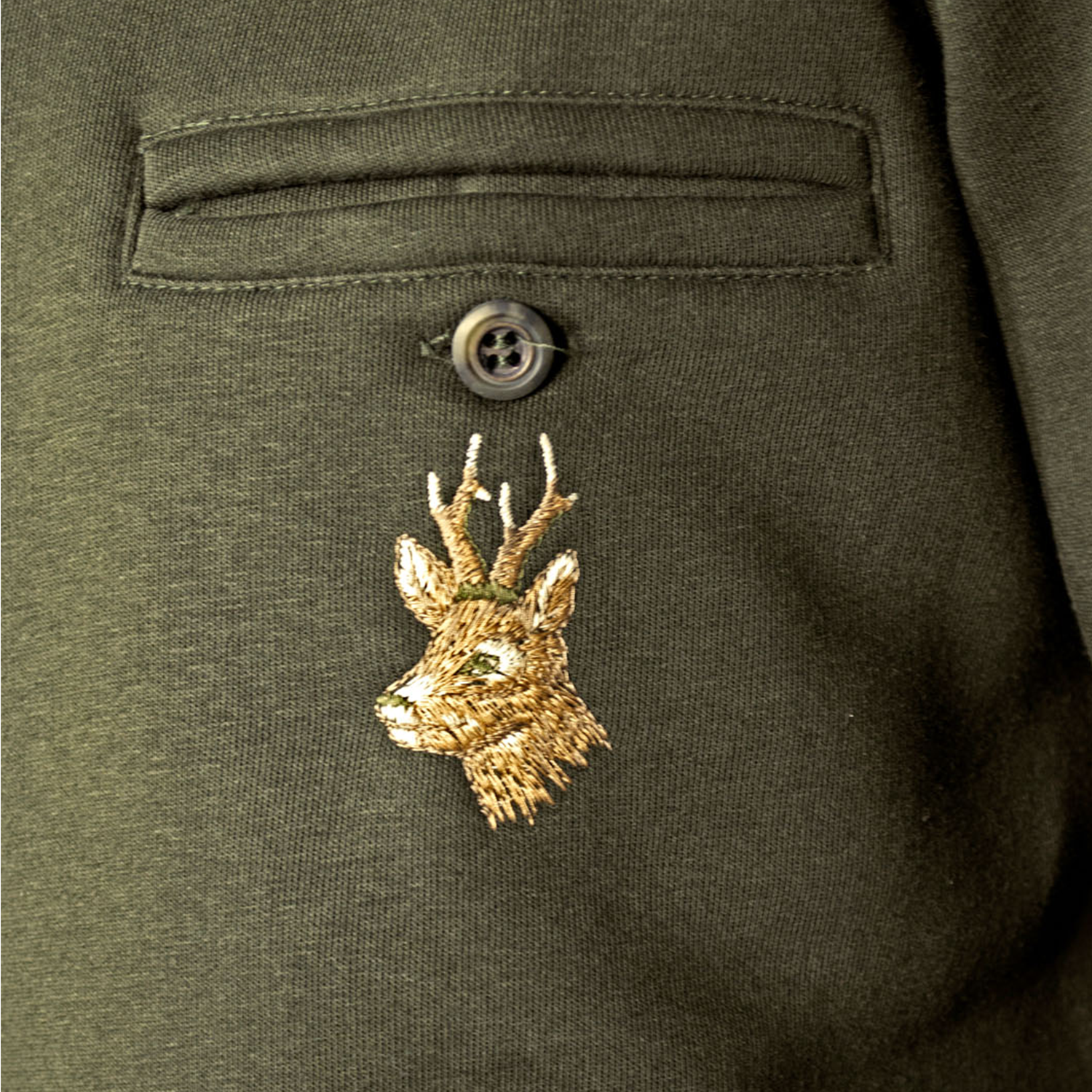 Sweatshirt mit Polokragen