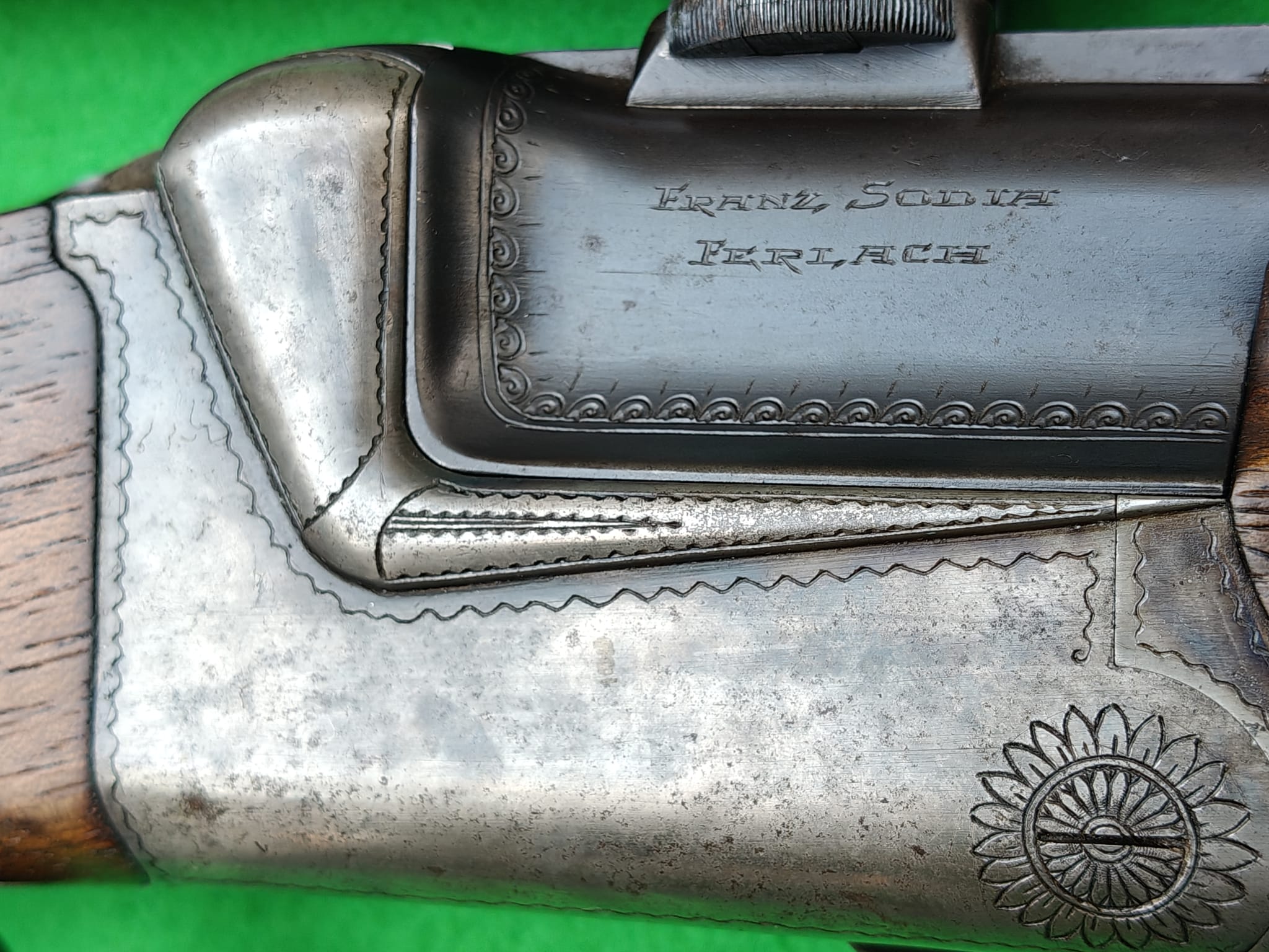 Bockbüchsflinte 5,6x52R & 16/70 mit Handspannung