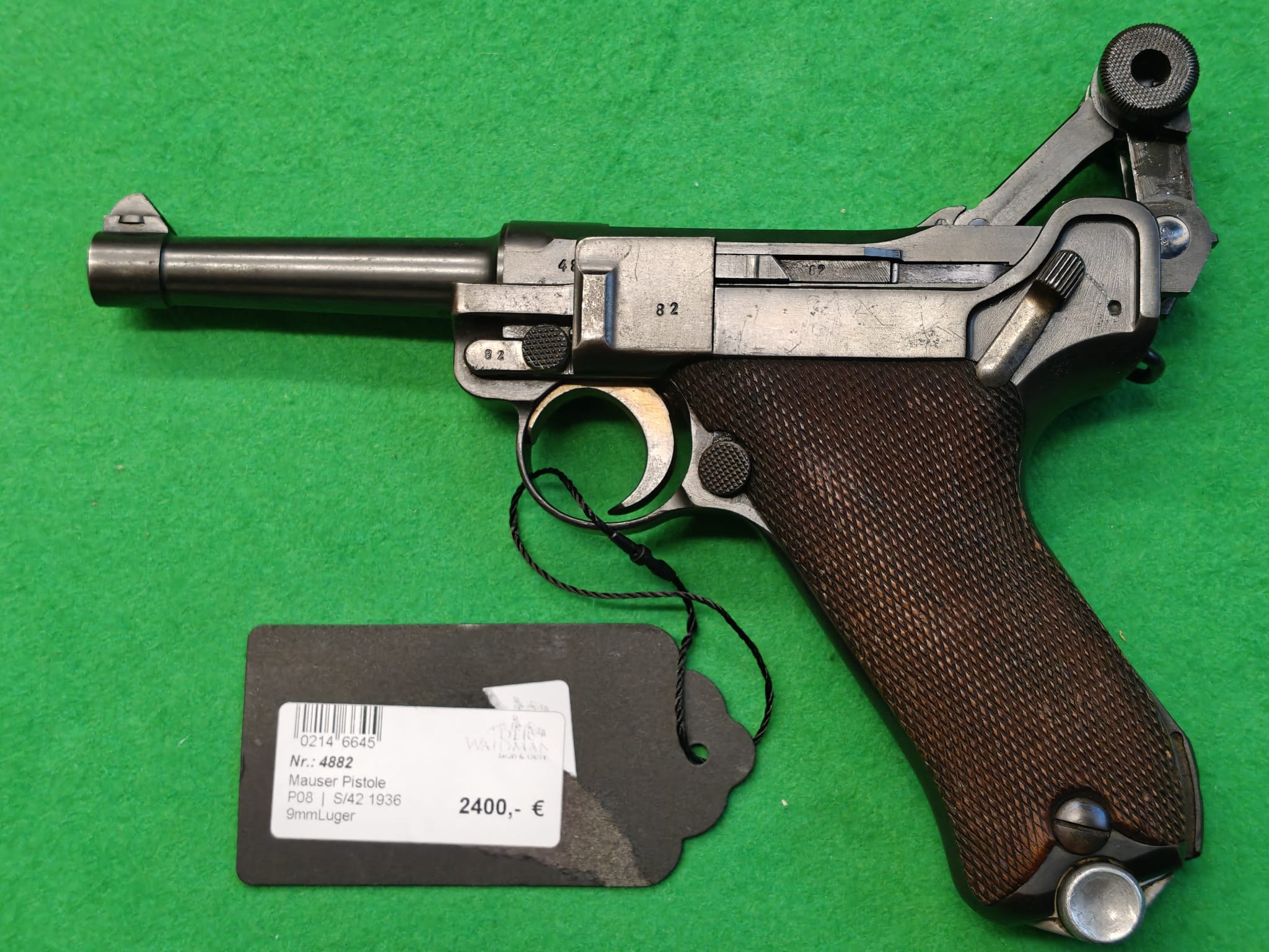 Mauser P08 S/42 1936