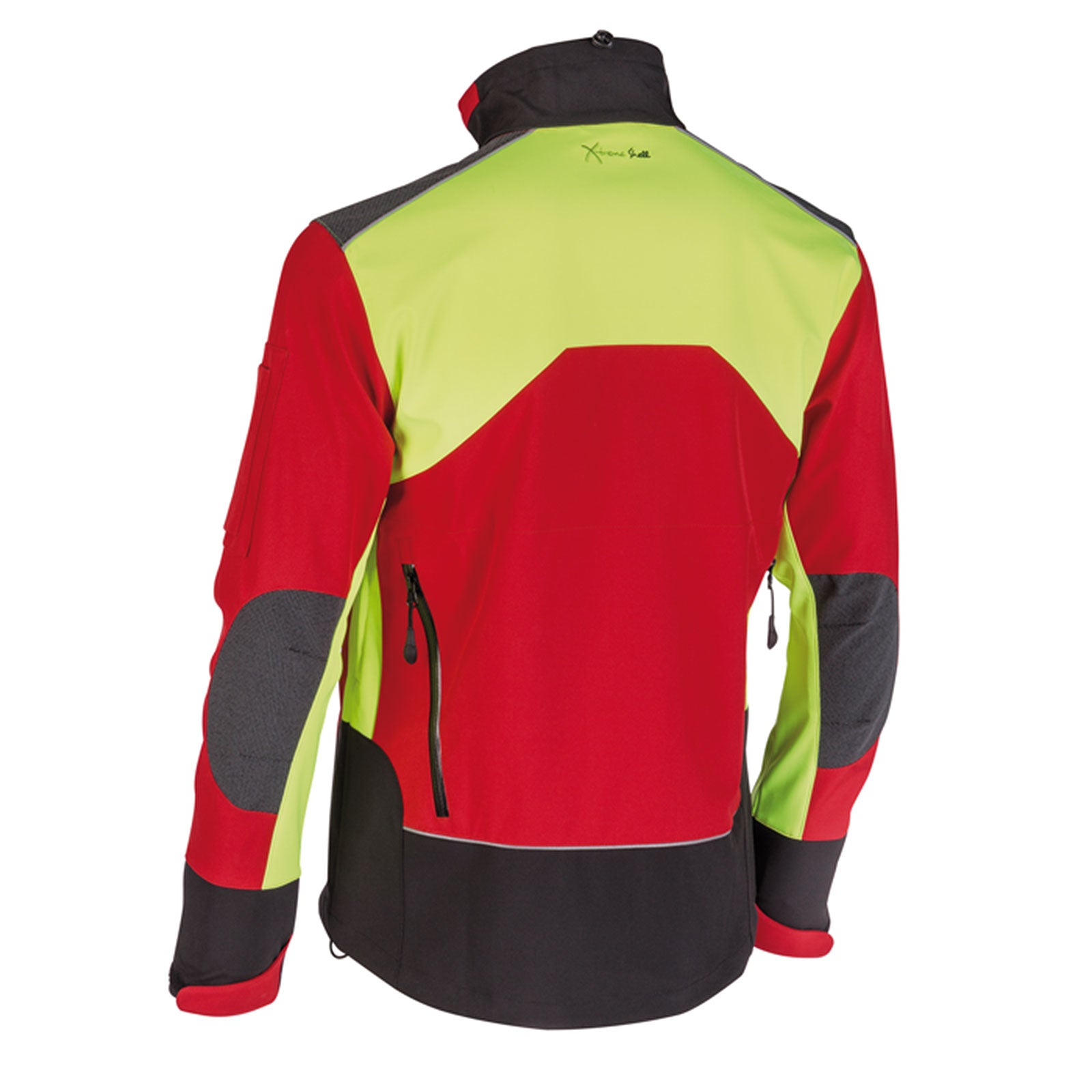 X-treme Shell Softshell-Jacke rot/gelb