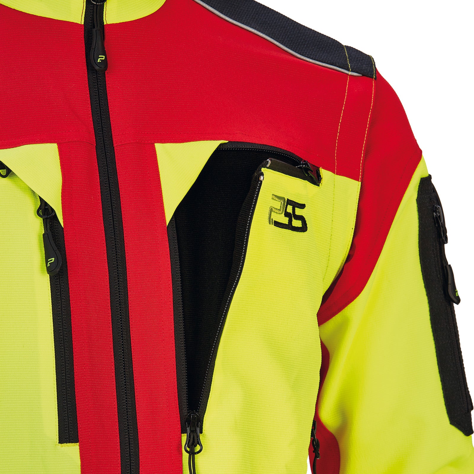 X-treme Vario Stretchjacke gelb/rot
