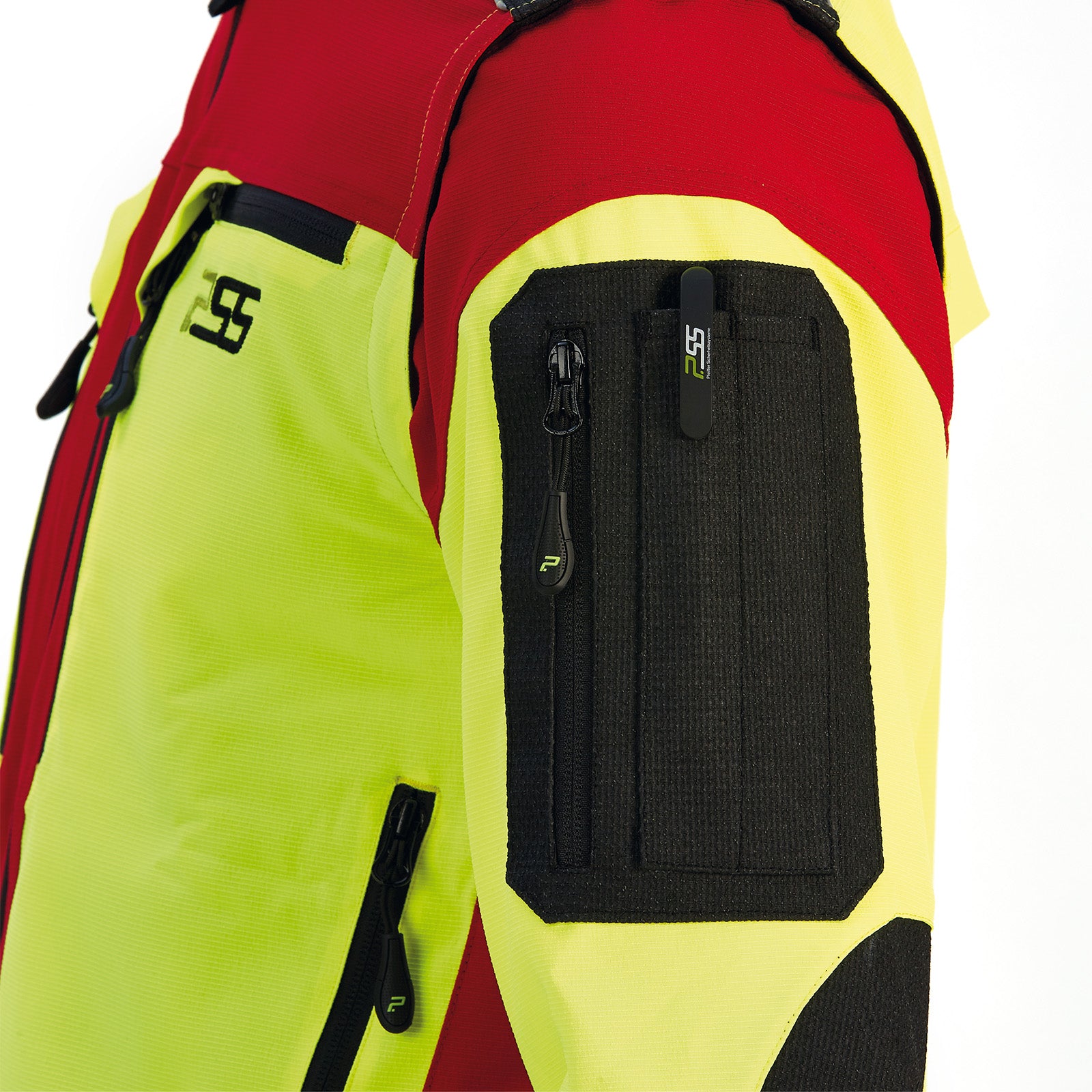 X-treme Vario Stretchjacke gelb/rot