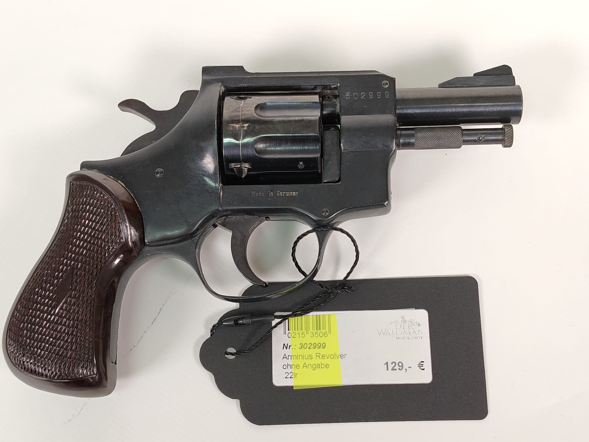 Arminius HW3 Revolver .22lr