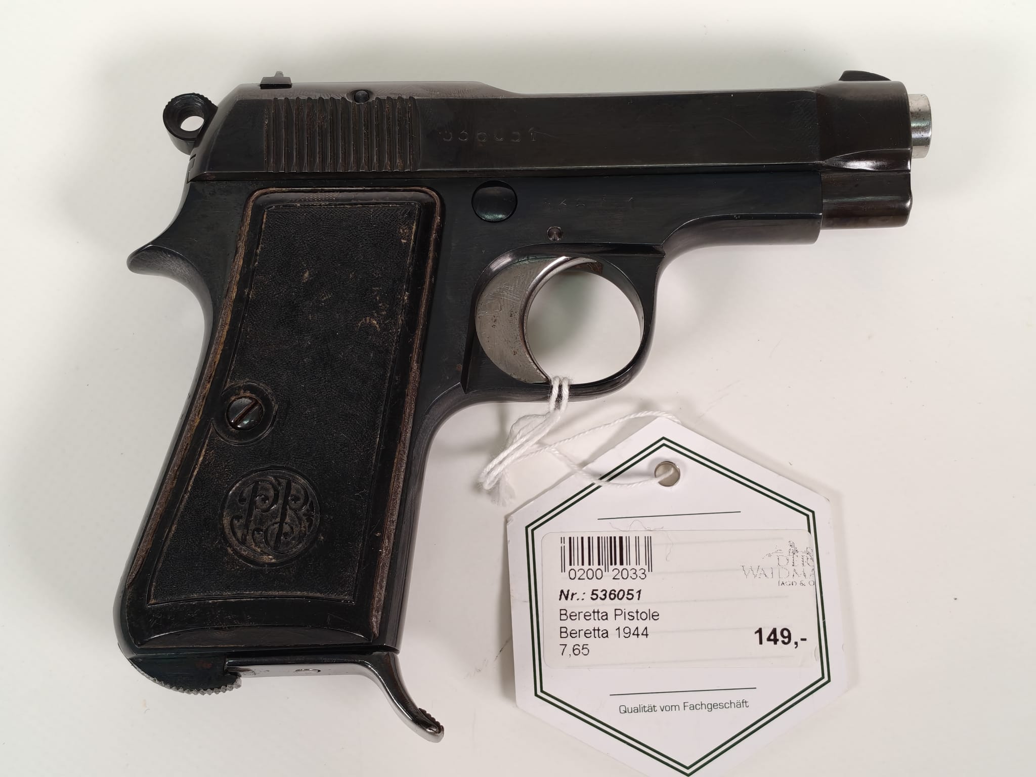 Beretta Mod. Gardone V.T. 1944 7,65mm Browning