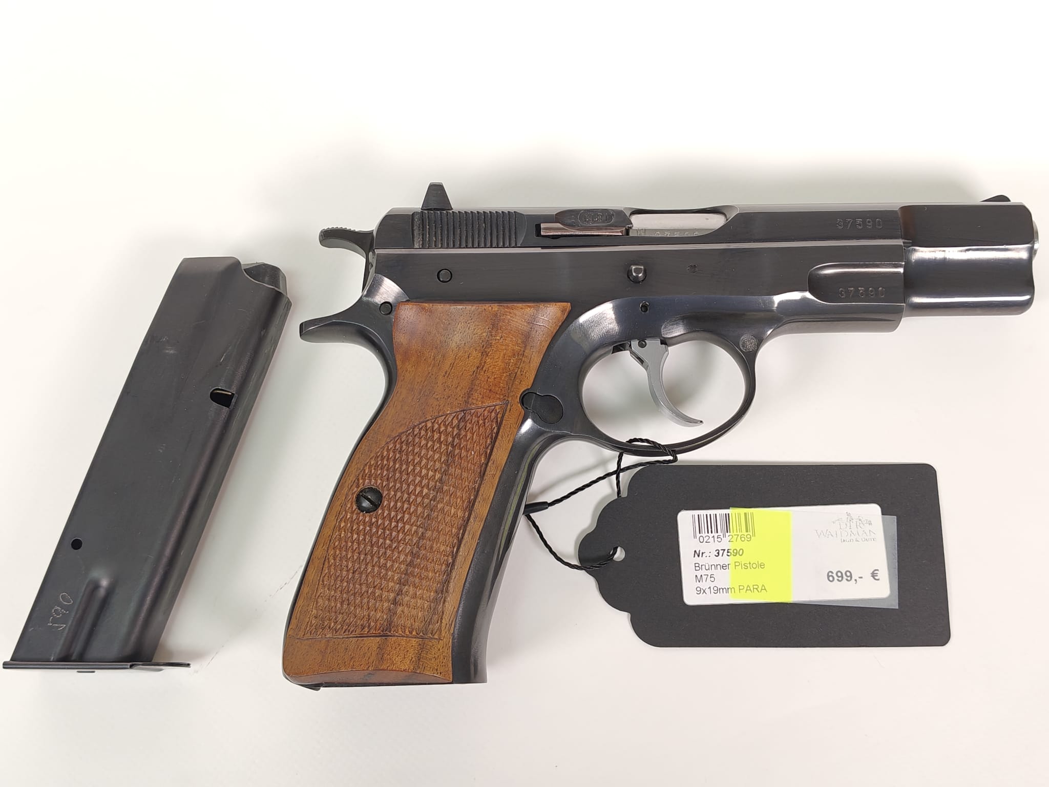 CZ Mod. M75 9mm Para