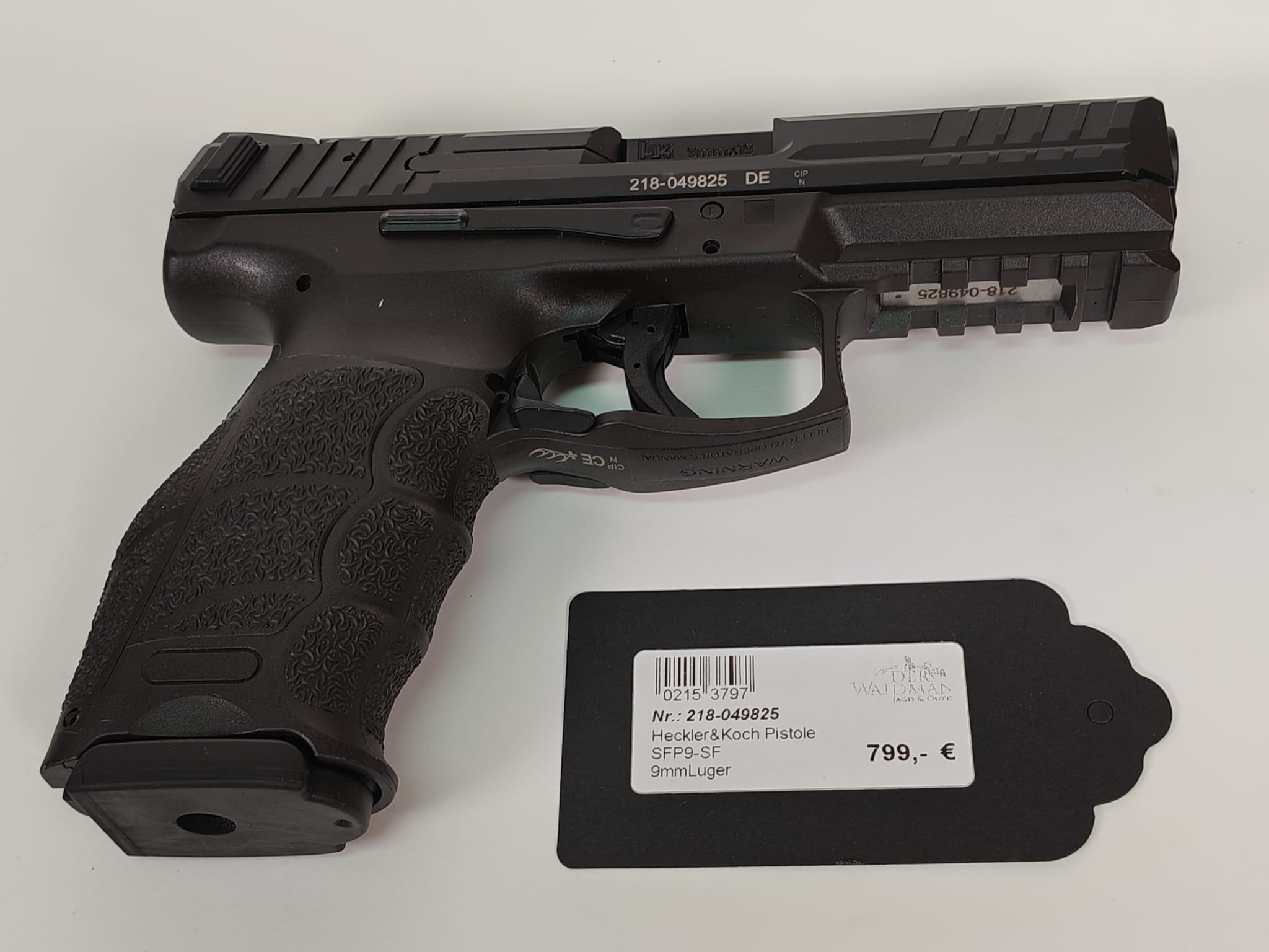 Heckler & Koch SFP9 9mmLuger inkl. Koffer und Zubehör