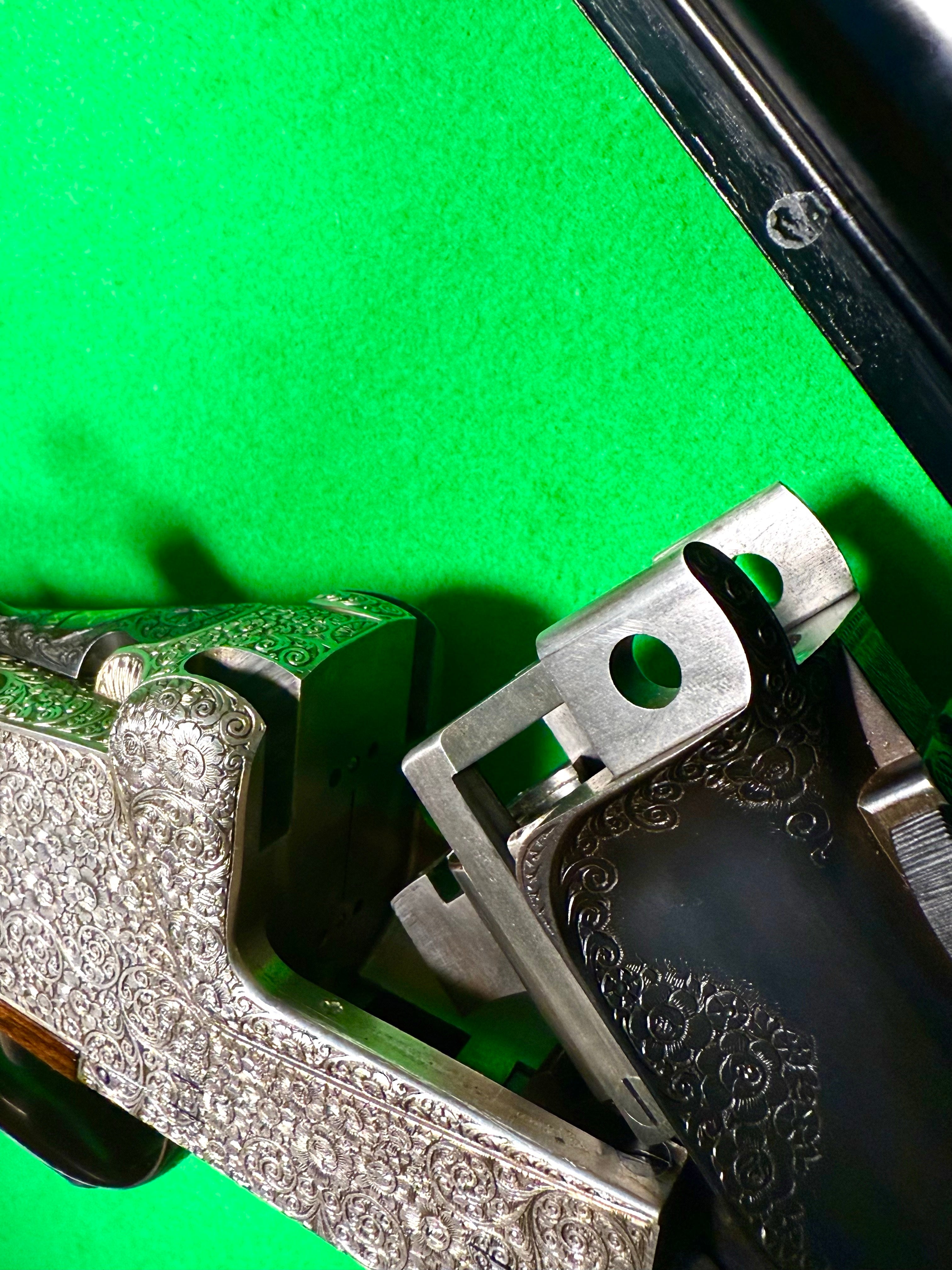 Exklusives Einzelstück Bockbüchsflinte 6,5x57R & 16/70 von der Firma Henneberger