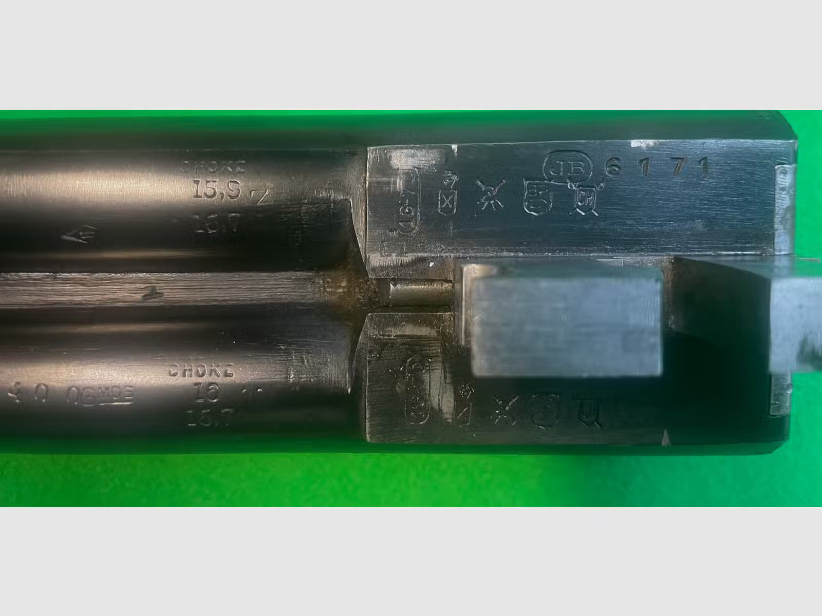 Doppelflinte 16/70 mit Zielfernrohr