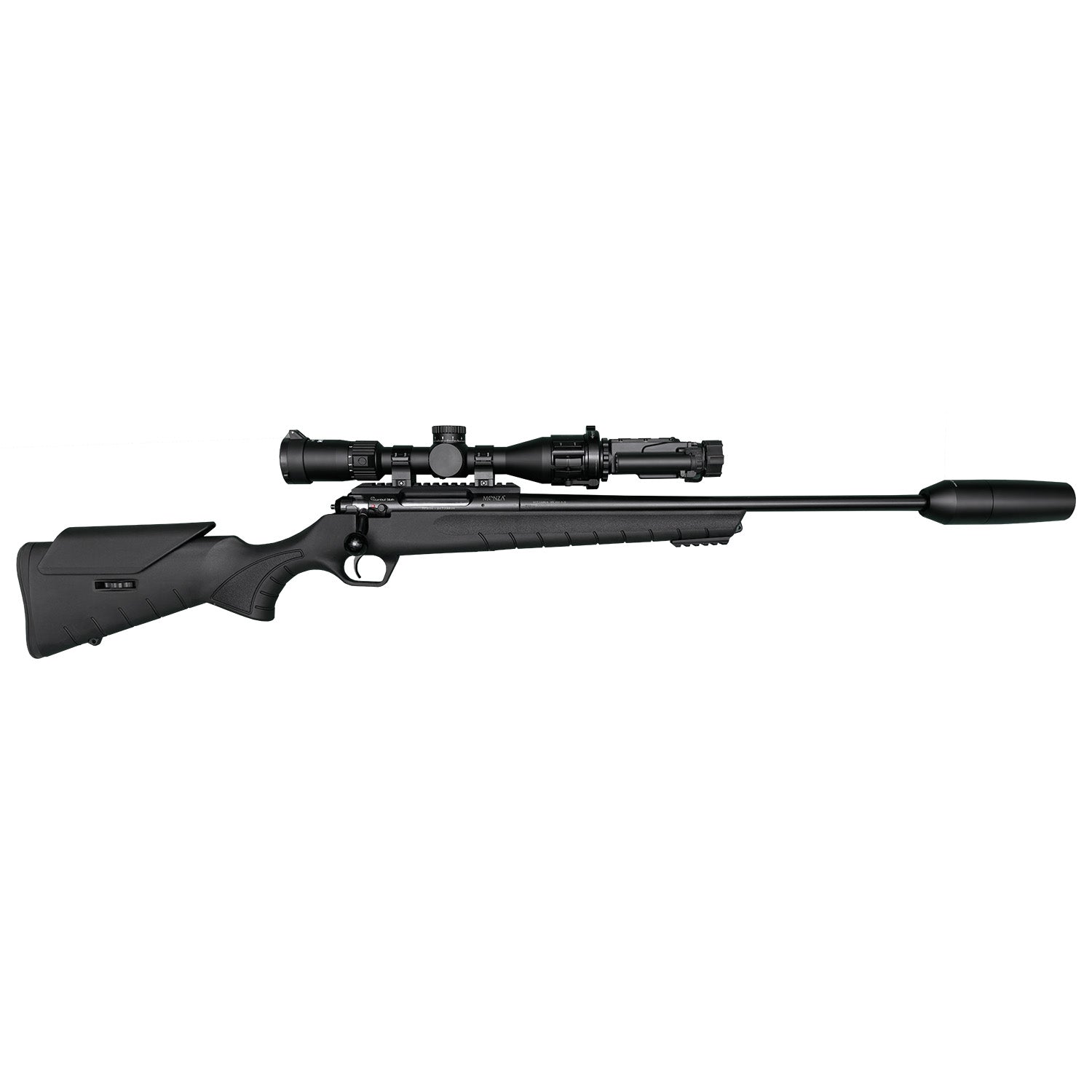 Monza Komplettpaket inkl. AKAH 2-12x44 LA, Schalldämpfer und Nitehog Viper