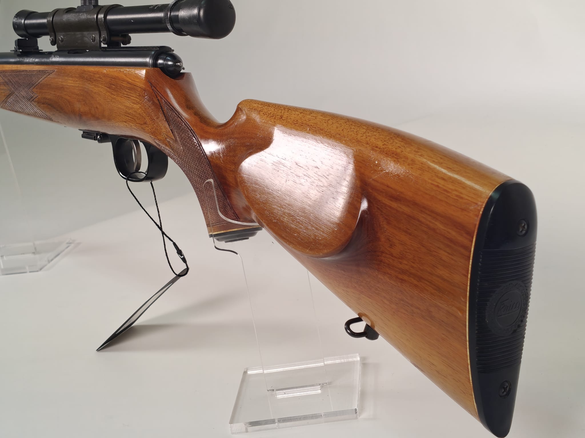 Krico Kleinkaliber-Repetierbüchse .22lr mit Lisenfeld 4x15