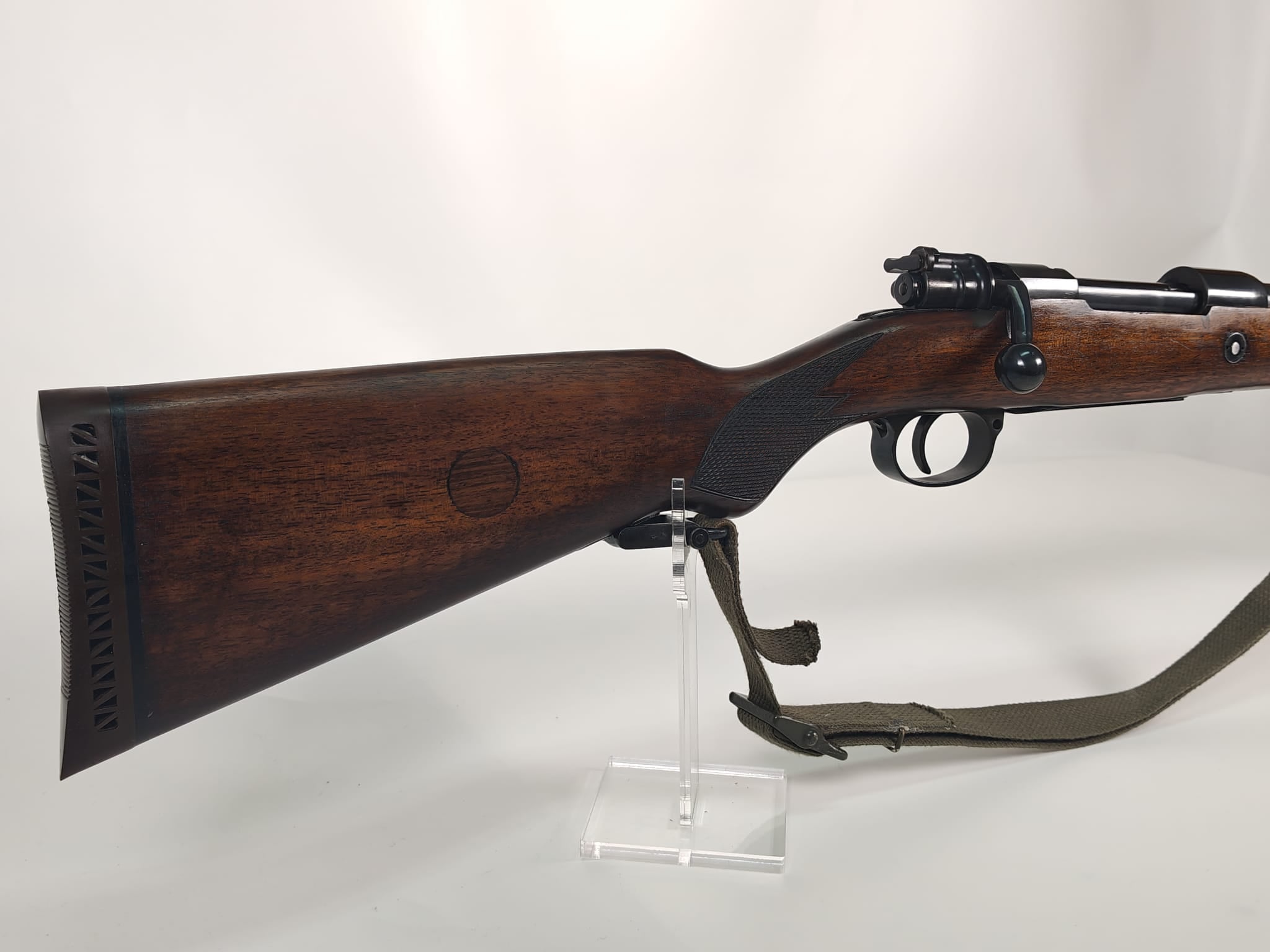 Mauser K98 Stutzen 7x57 mit Stufenlauf