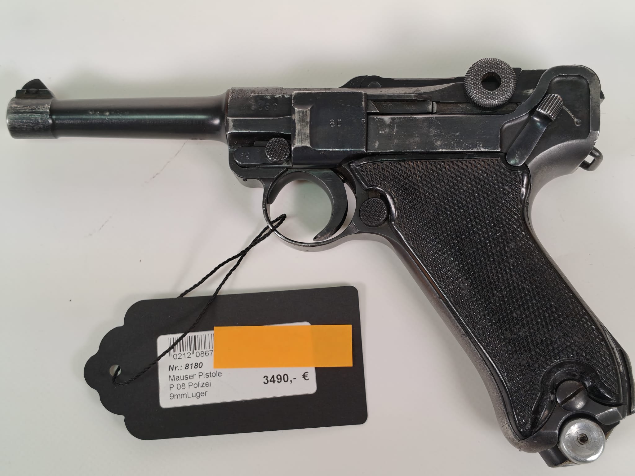 Mauser Mod. P08 Polizei 9mm Luger