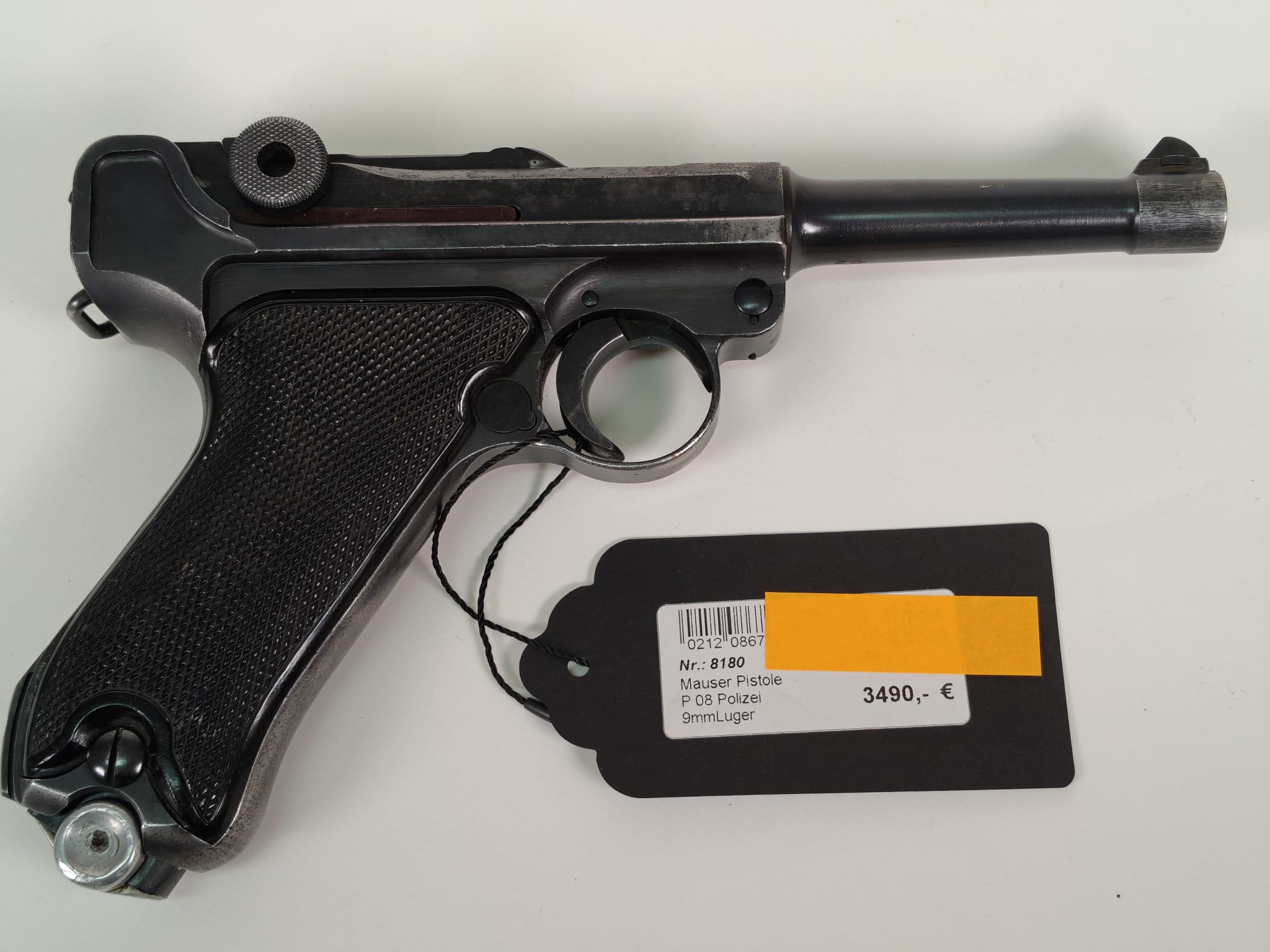 Mauser Mod. P08 Polizei 9mm Luger