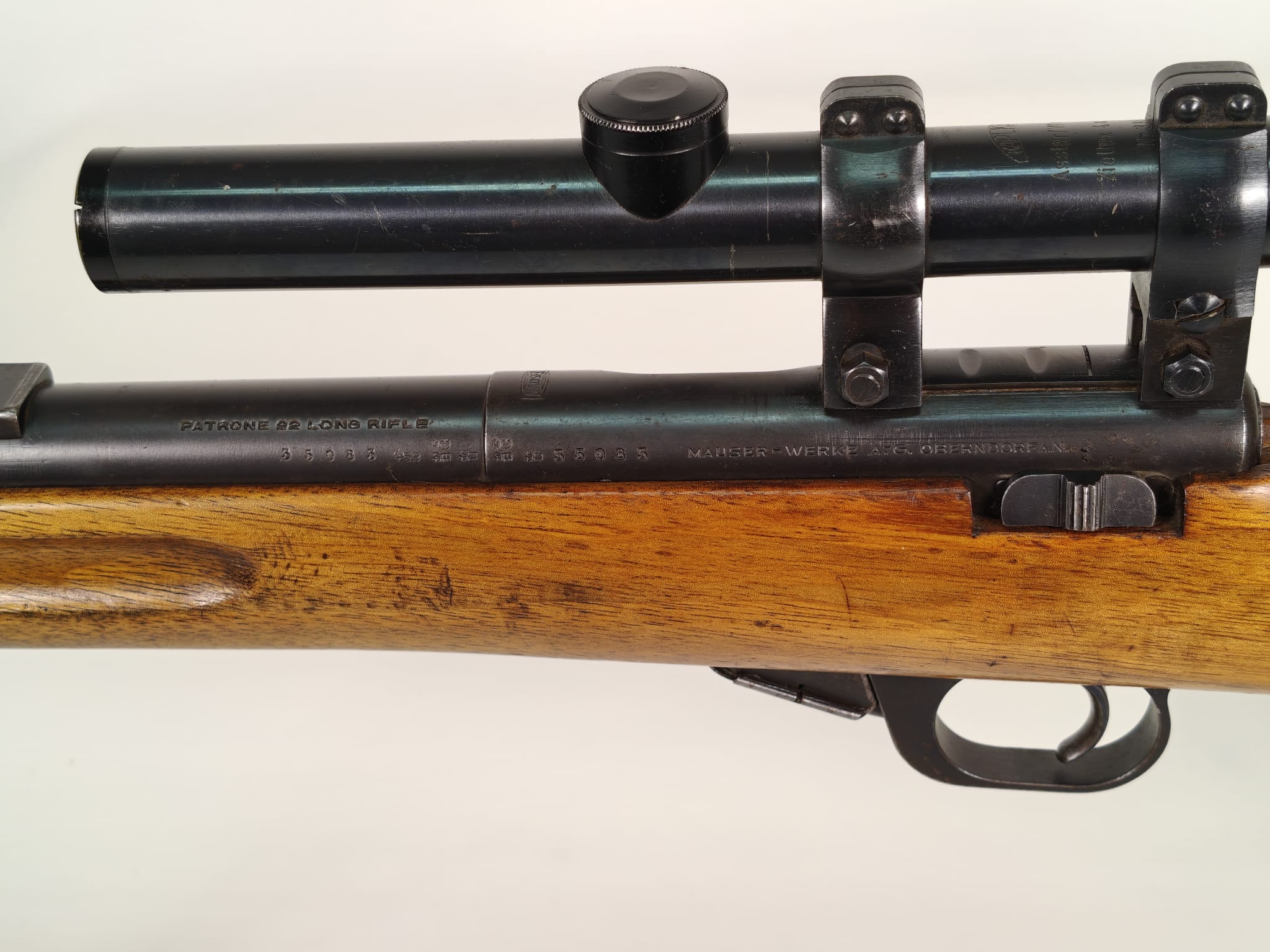 Mauser Oberndorf Kleinkaliber-Repetierer inkl. Kalr Kaps 4x19
