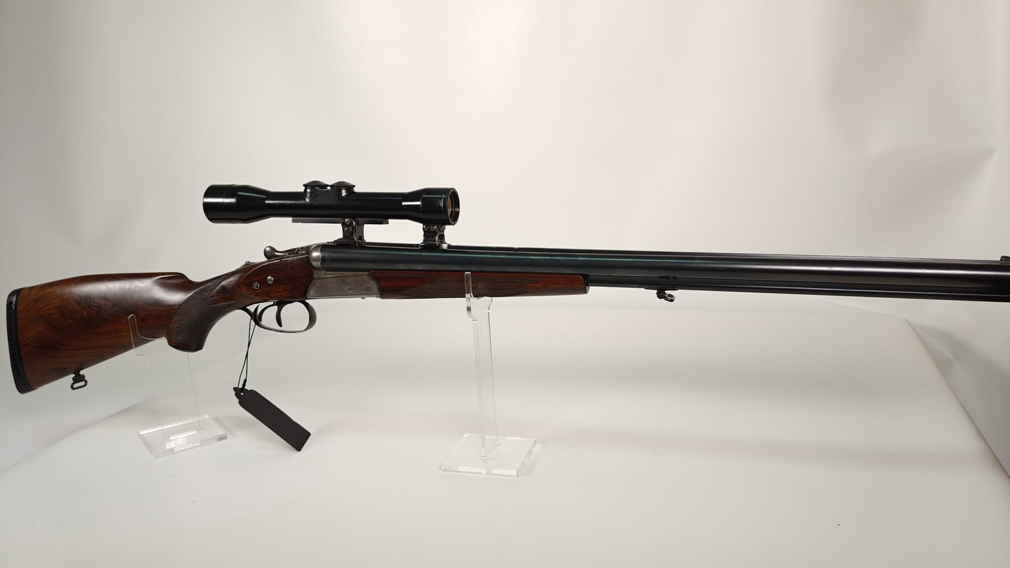 Merkel Drilling 7x57R, 12/70 und .22Hornet Einstecklauf VVV inkl. Zeiss Ziel-4