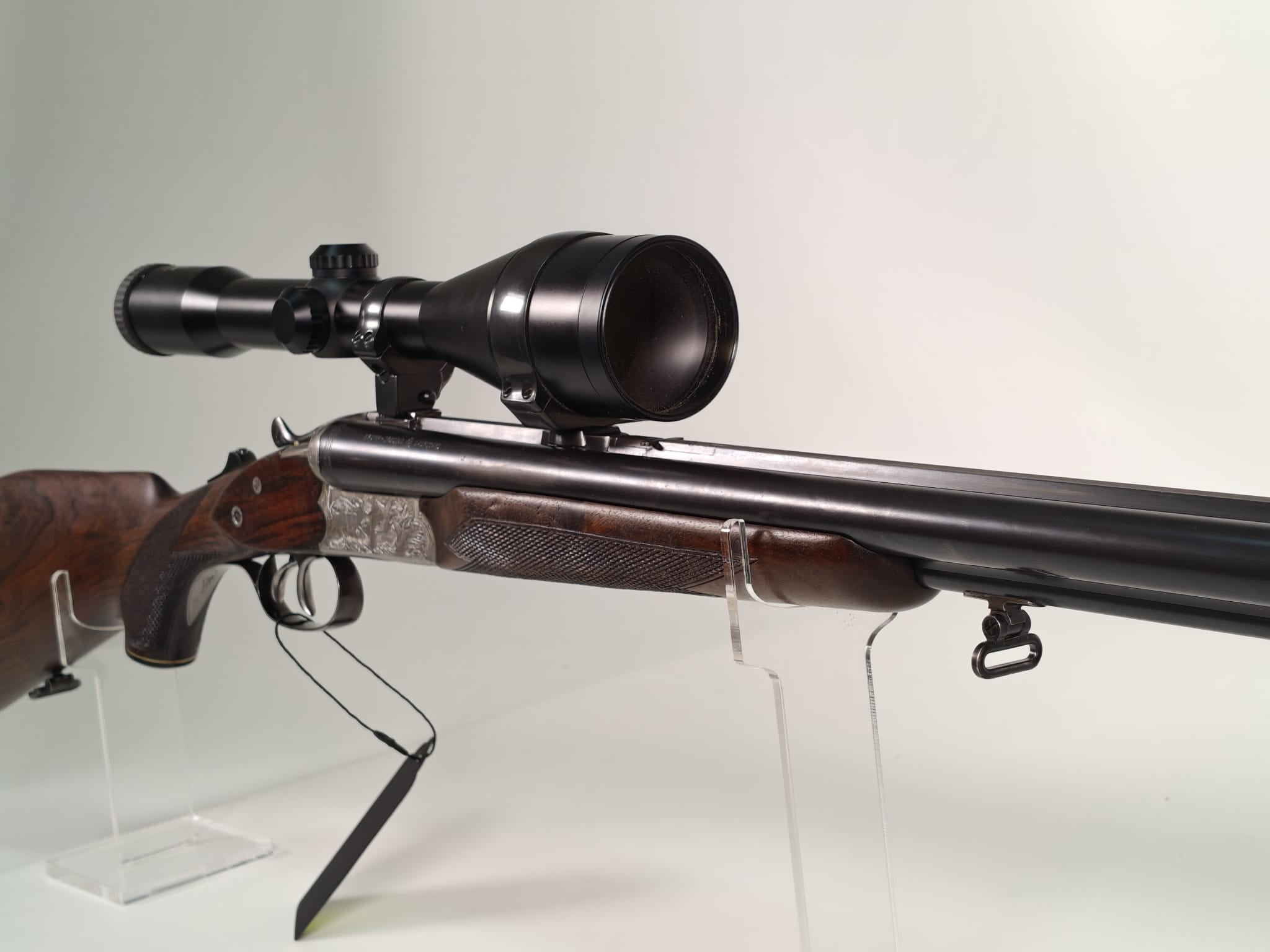 Sauer & Sohn Mod. 3000 .30-06 Spring., 12/70, .22lr Einstecklauf & Handspannung inkl. Schwenkmontage