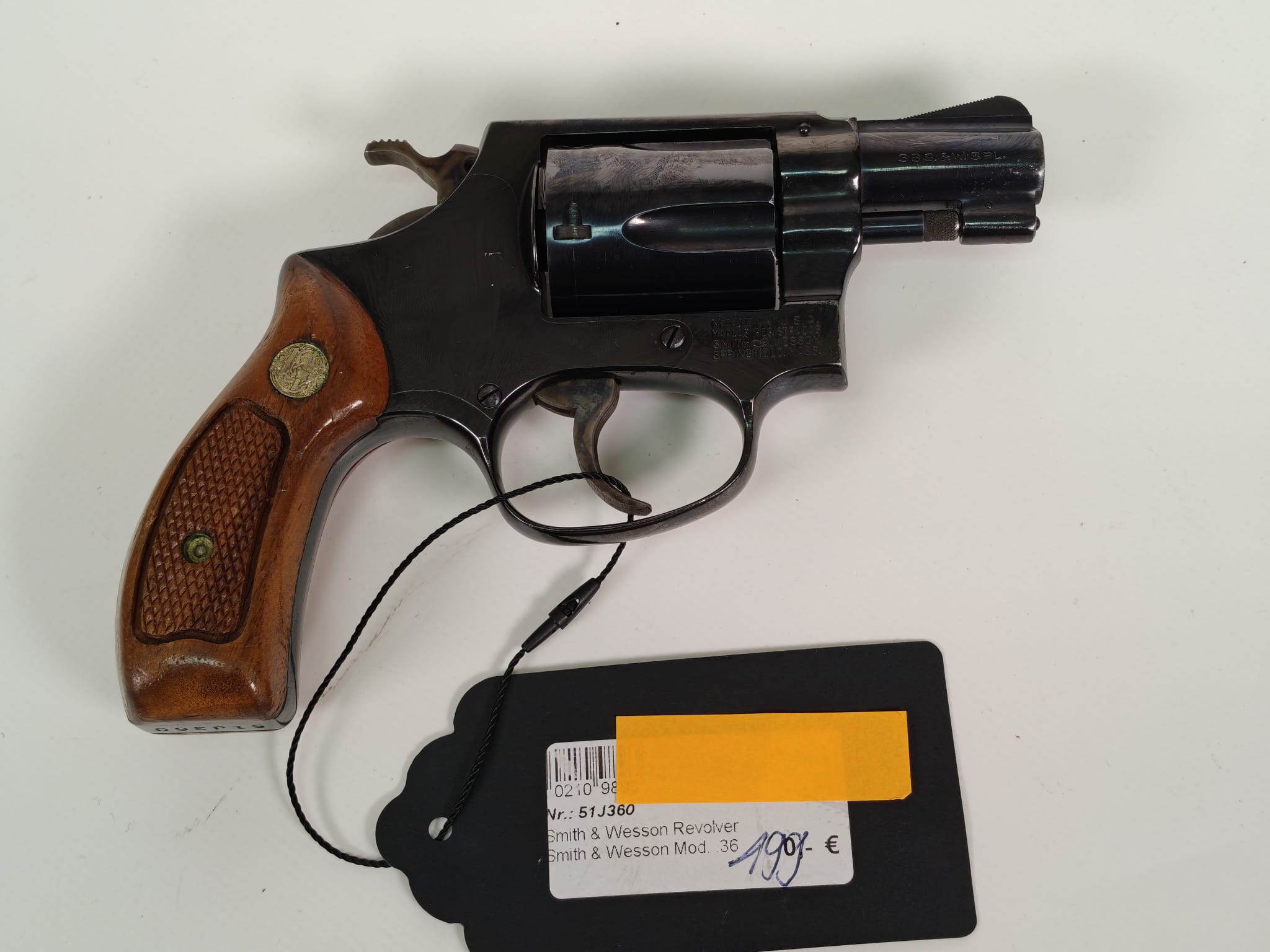 Smith & Wesson Mod. 36 .38 S.&W. SPL