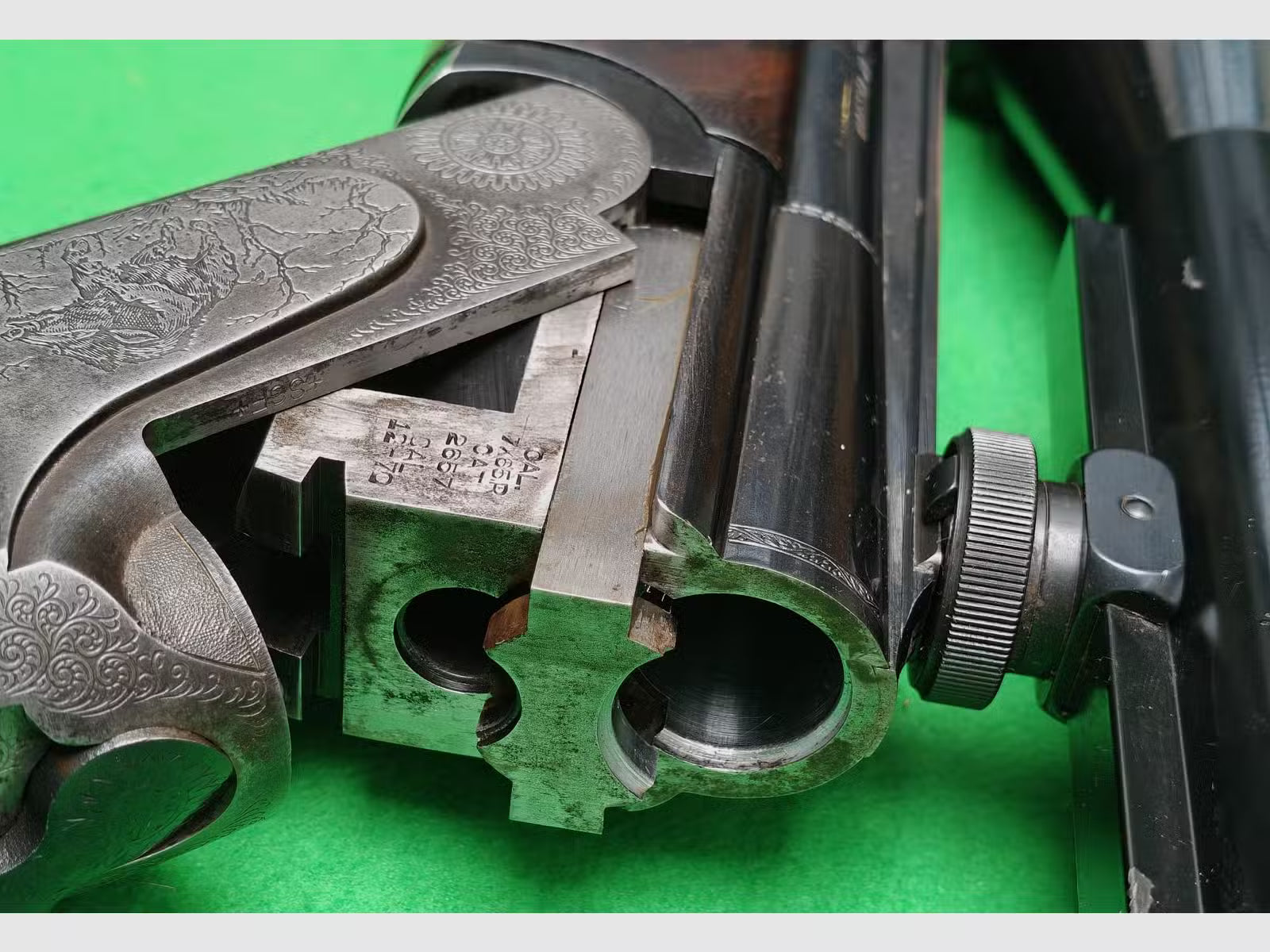 Bockbüchsflinte Regent Combo mit Schwenkmontage und ZF