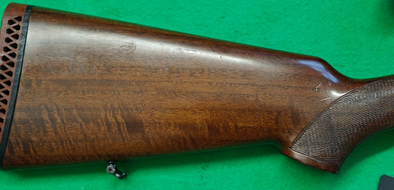 Bockbüchsflinte mit Zielfernrohr