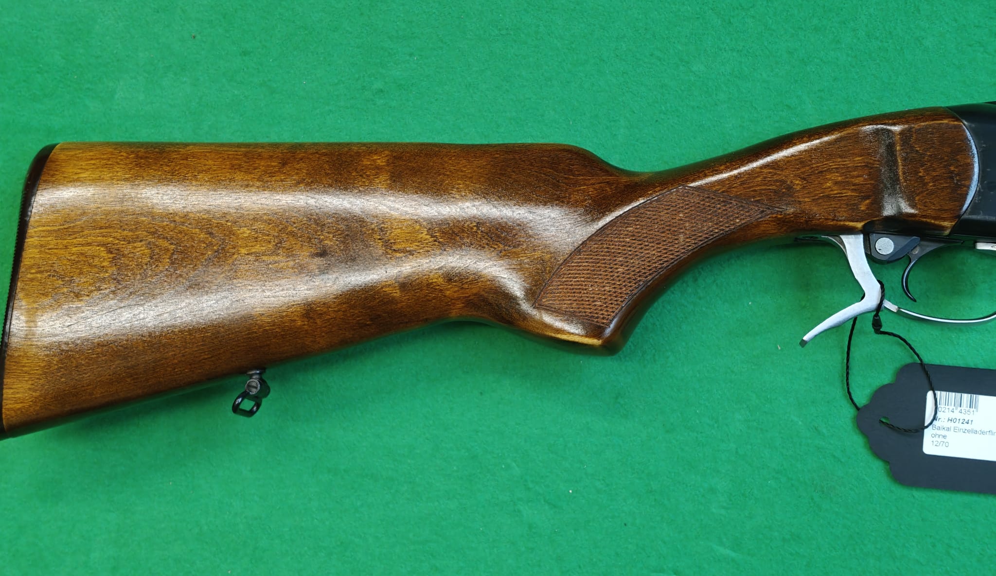 IJ17-M 12/70 Einzelladerflinte Handspanner