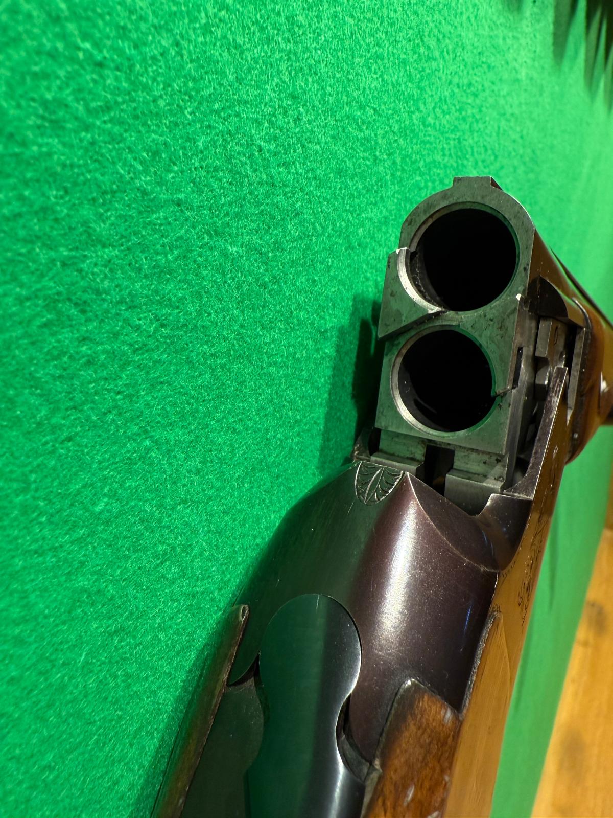 Bockdoppelflinte 12/70 mit selektivem Einabzug