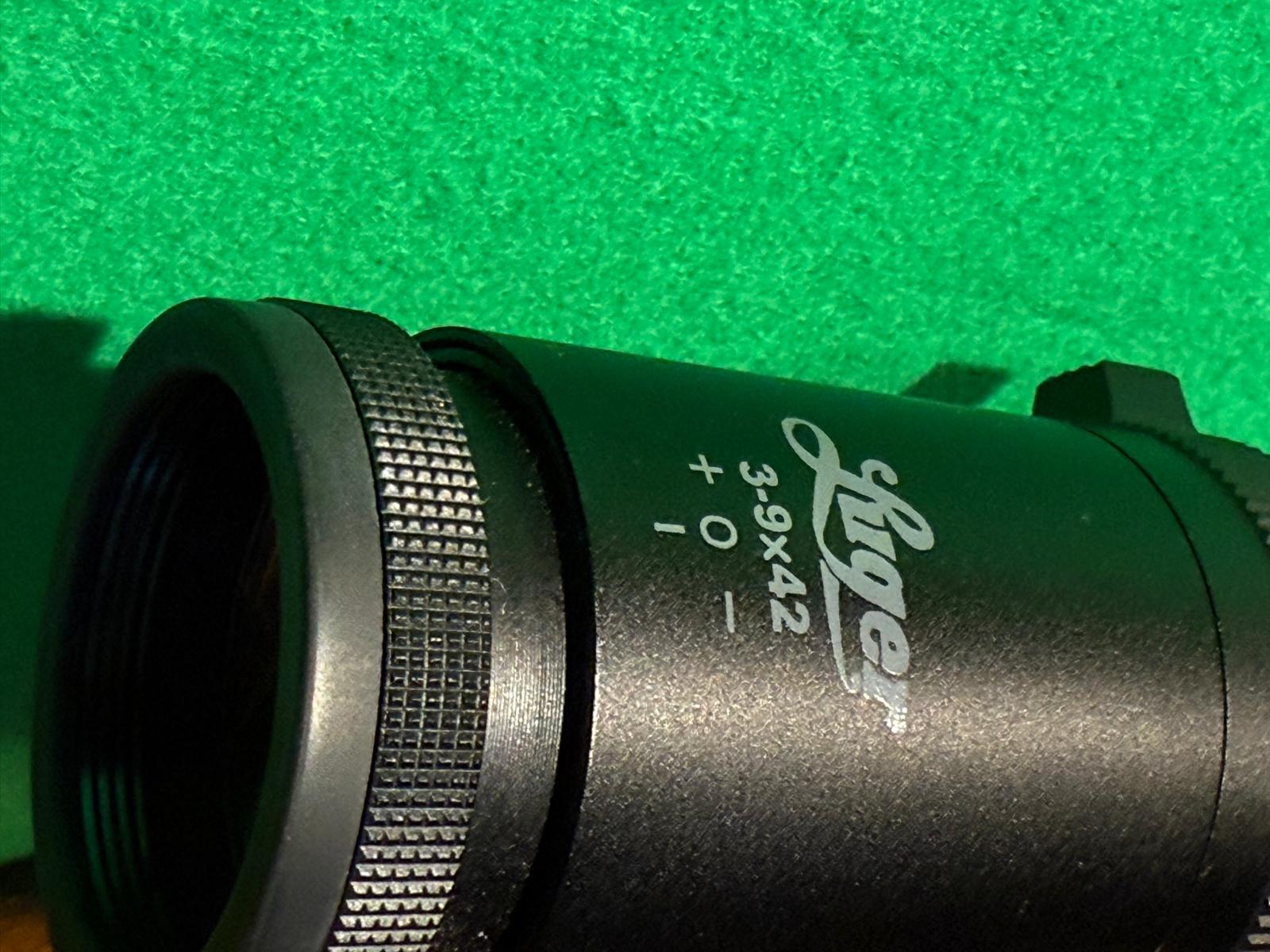 Kleinkaliber-Repetierer in .22lr mit 3-9x42