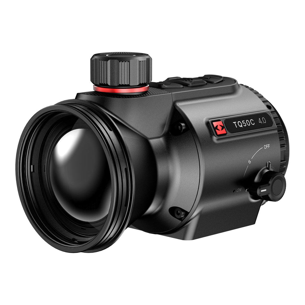 HIKMICRO Thunder 4.0 TQ50C Wärmebild-Vorsatzgerät – Ansicht schräg von vorn