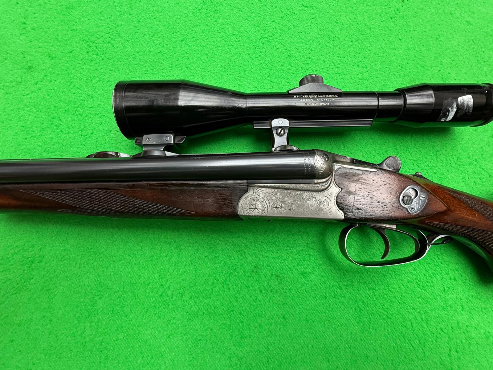 Drilling Mod. 32 7x65R / 16/70 & .22 Hornet Einstecklauf