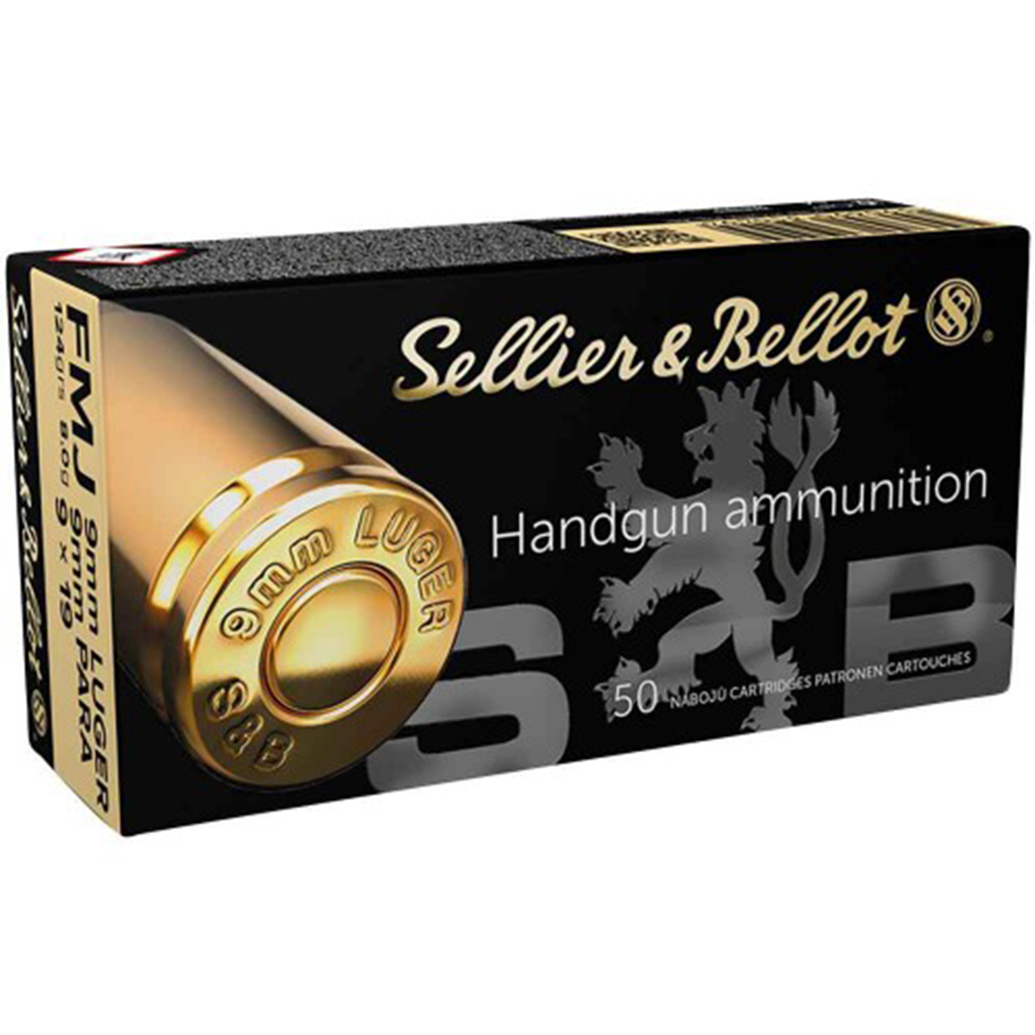 9 mm Luger Vollmantel 8,0g/124grs.