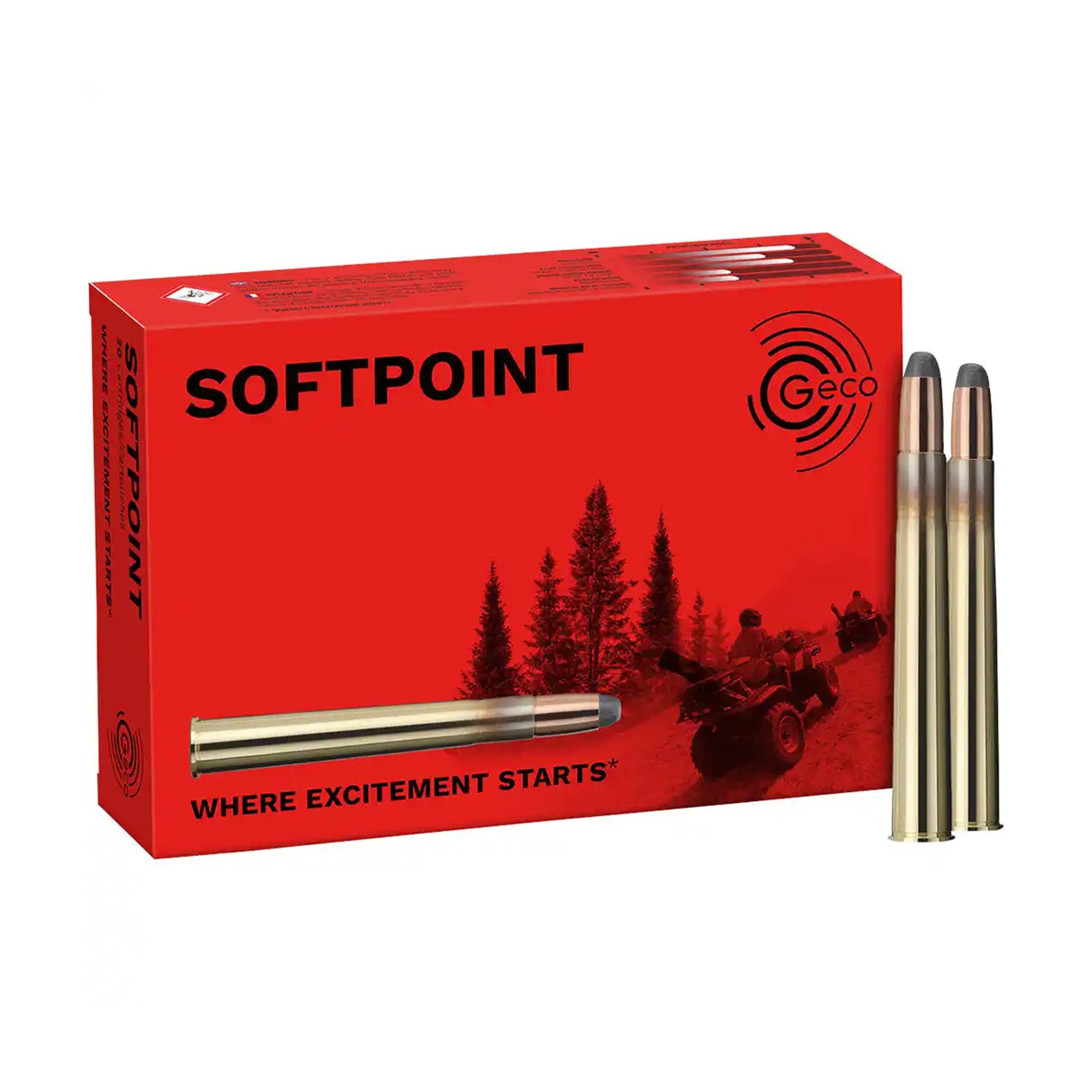 9,3x74 R Softpoint Teilmantel 16,5g/255grs. Kugelpatronen