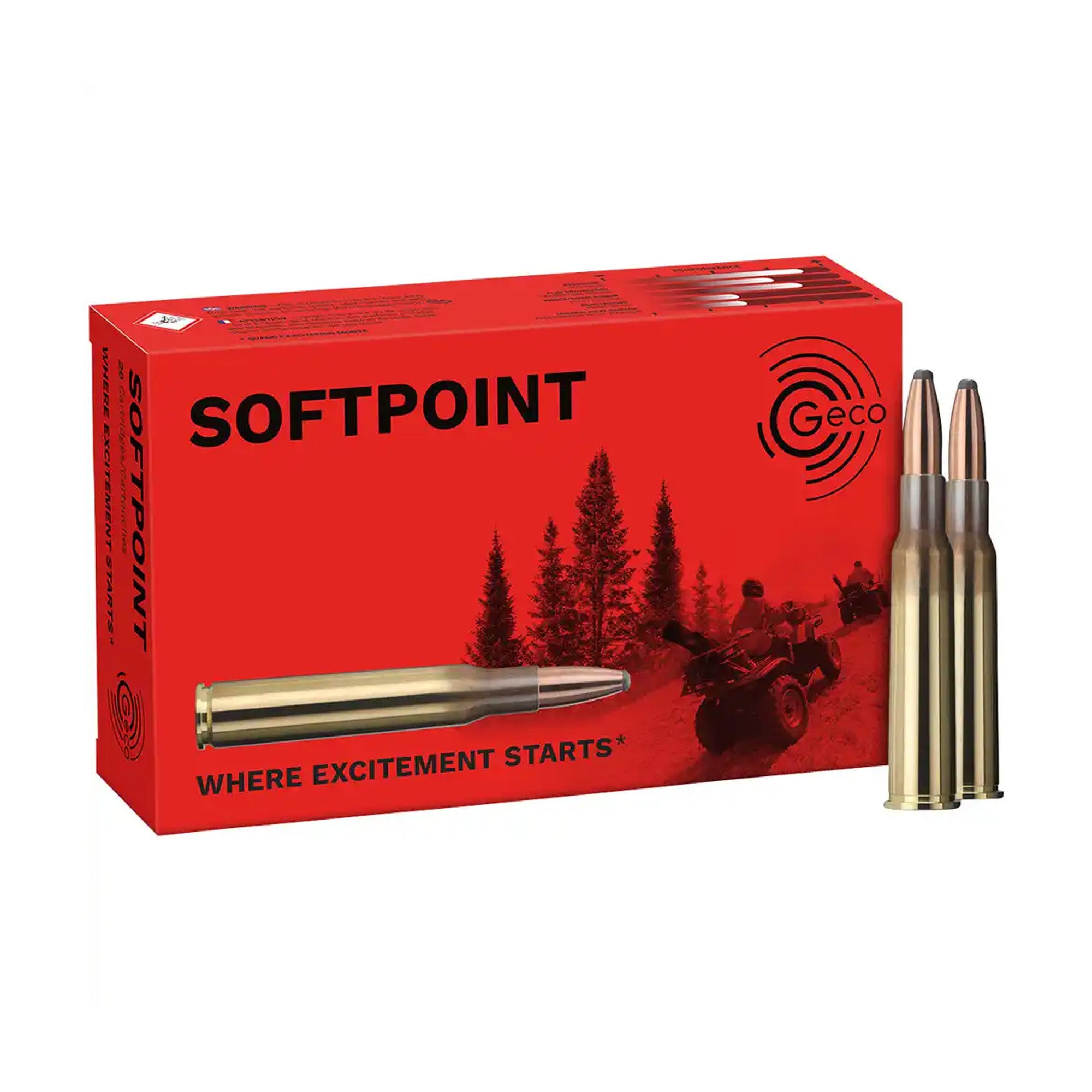 7x57 R Softpoint Teilmantel 10,7g/165grs. Kugelpatronen