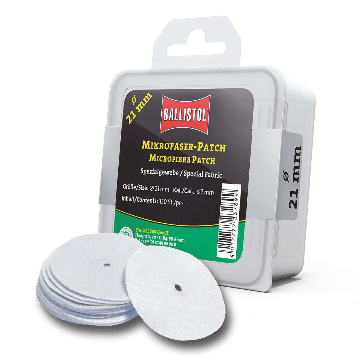 Mikrofaser-Patch rund