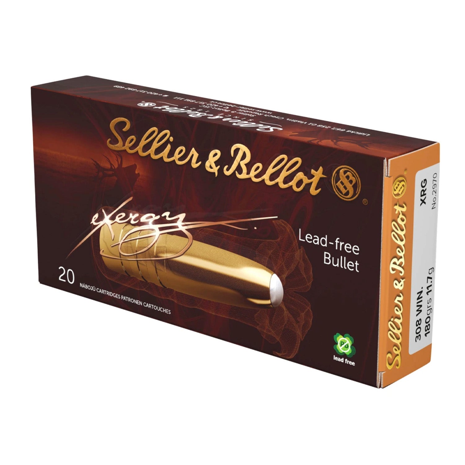 .308 Win. eXergy bleifrei 11,7g/180grs.