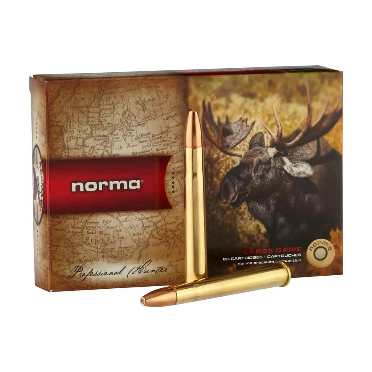 9,3x74 R Vulkan 15,0g/232grs. Kugelpatronen