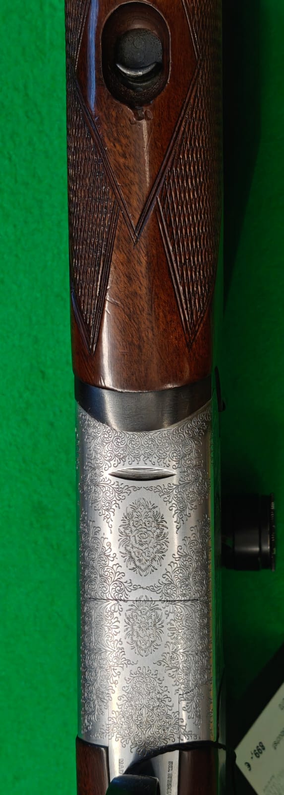 Bockbüchsflinte mit Zielfernrohr