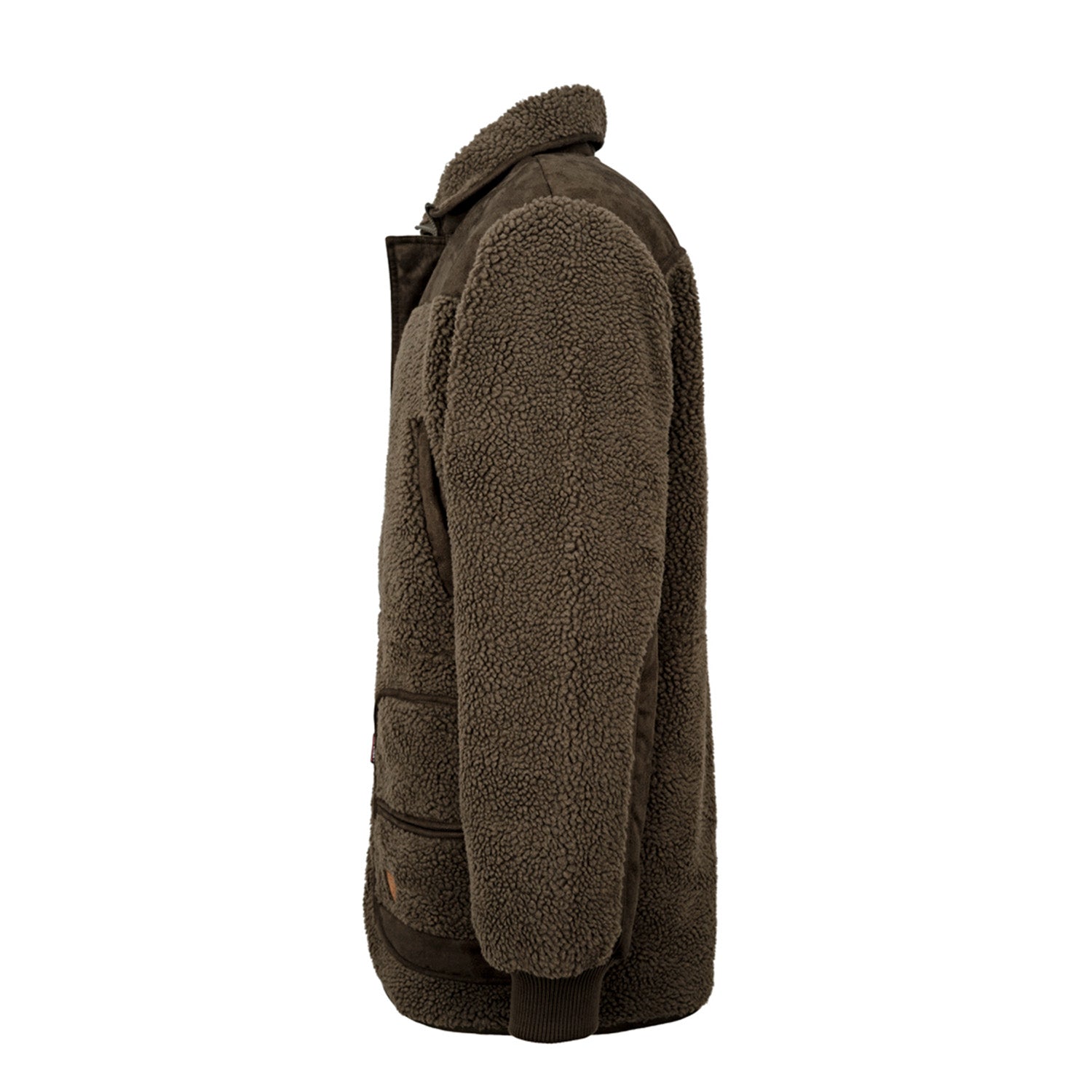 Warn-Wende-Faserpelzjacke "DRÜCKJAGD"
